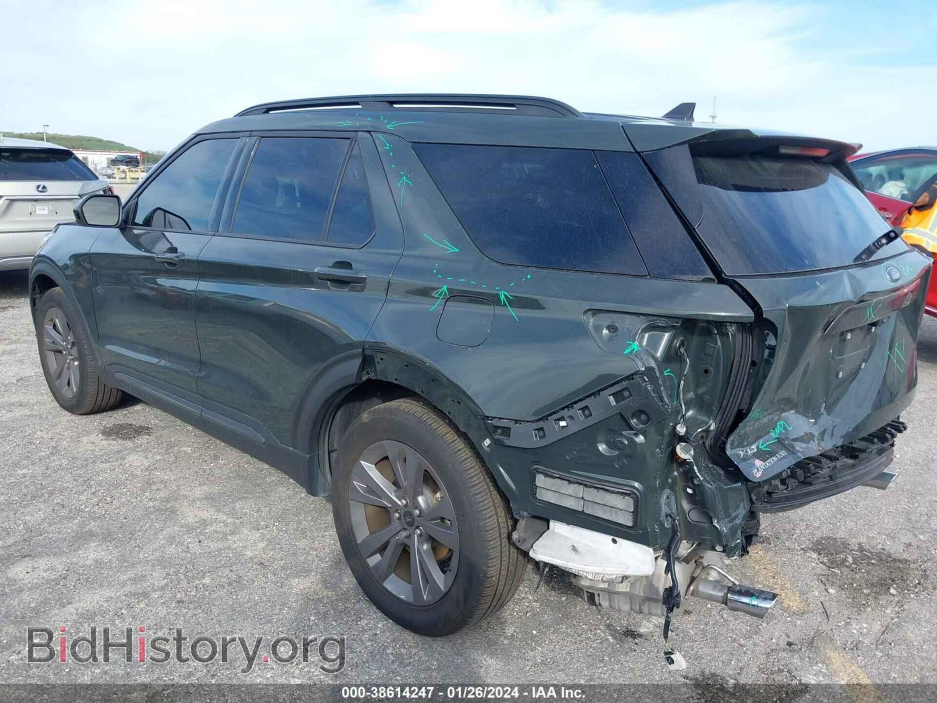 2022 FORD EXPLORER - VIN: 1FMSK7DH8NGC50852 - Фото 3