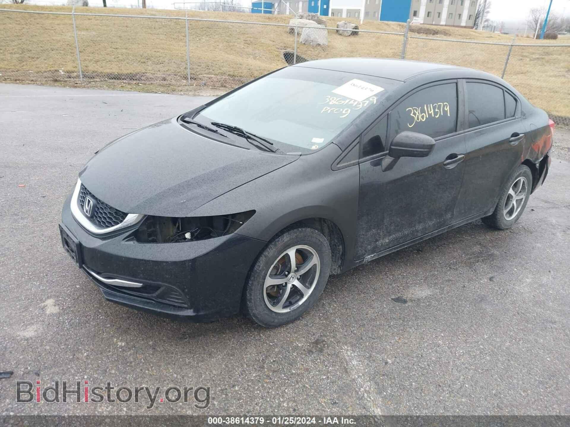 2015 HONDA CIVIC - VIN: 2HGFB2F71FH506494 - Фото 2