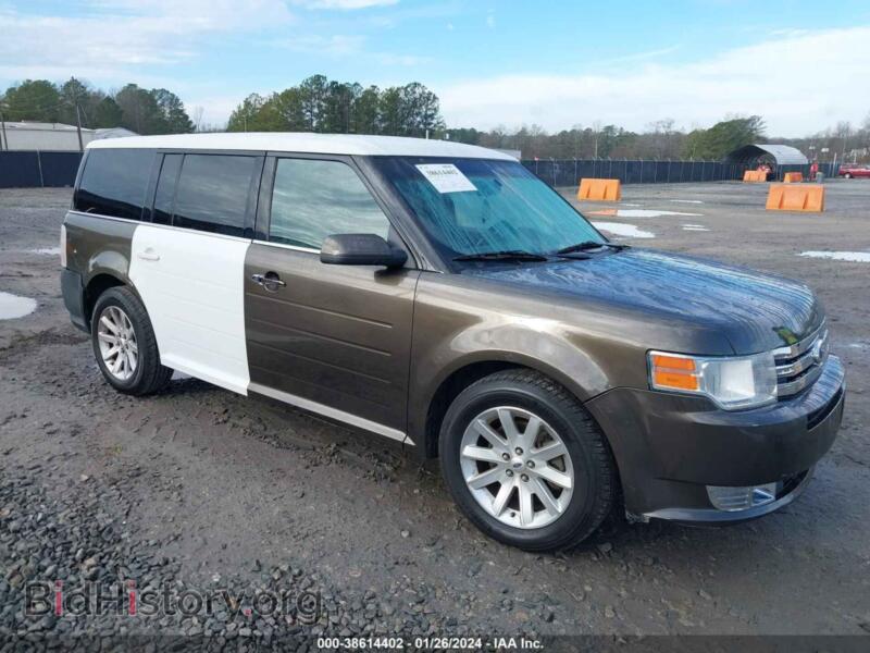 2011 Ford FLEX SEL (VIN 2FMGK5CC8BBD34611) — photo 1 of 11, IAAI, damage: right rear