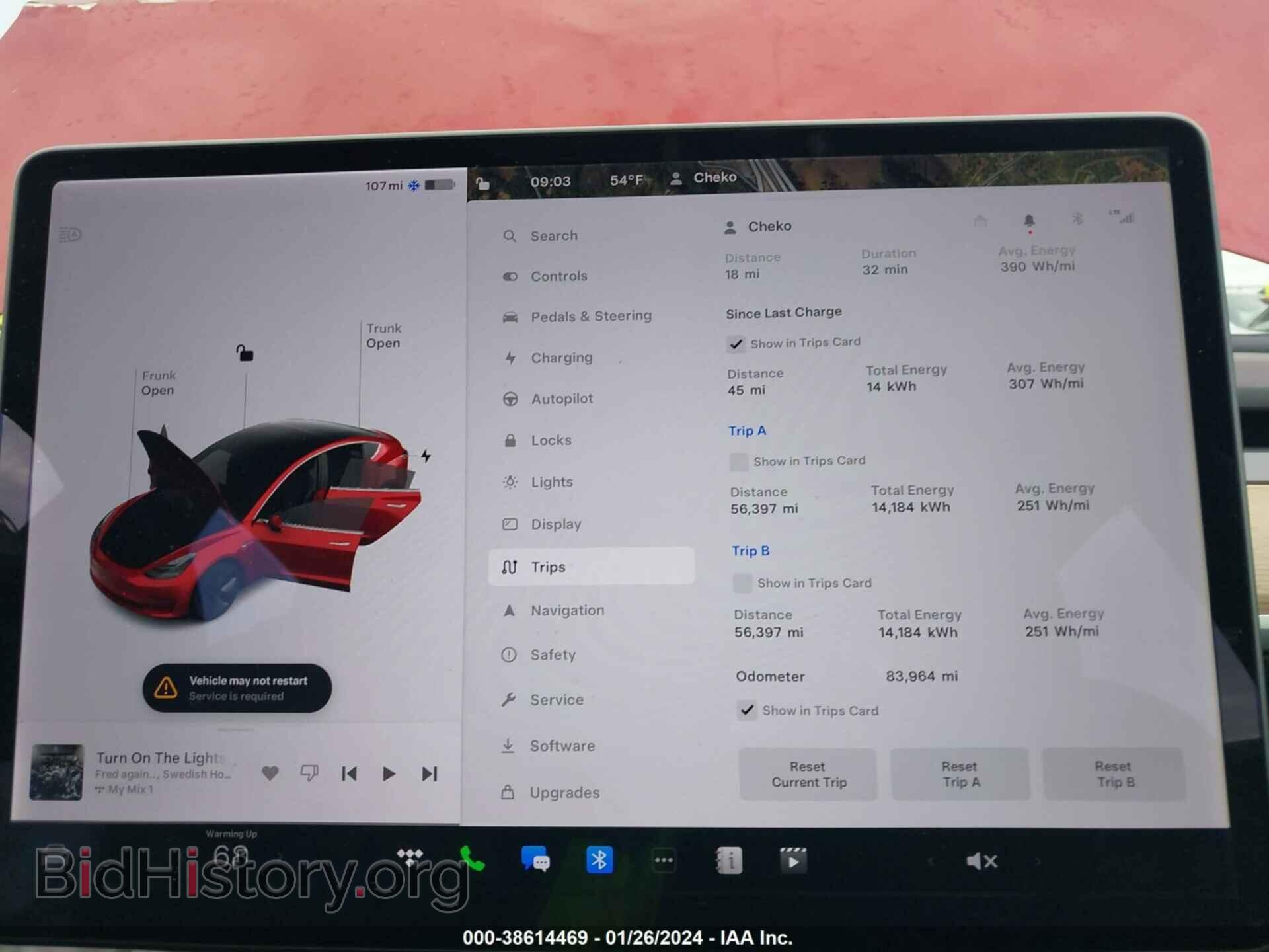 2018 TESLA MODEL 3 - VIN: 5YJ3E1EA9JF007134 - Фото 7