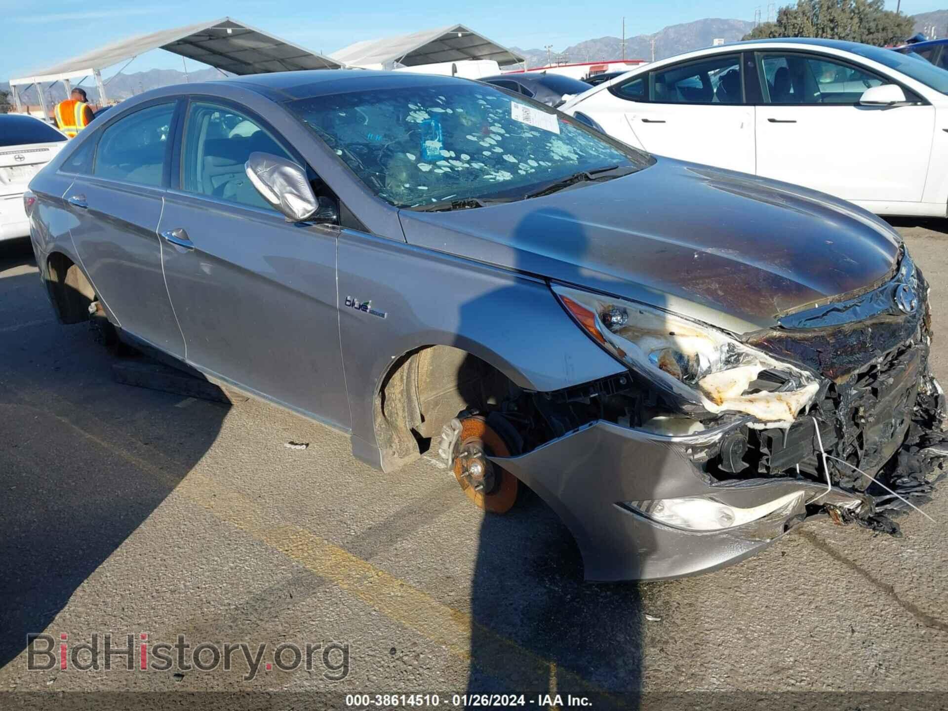 Photo KMHEC4A42CA036868 - HYUNDAI SONATA HYBRID 2012