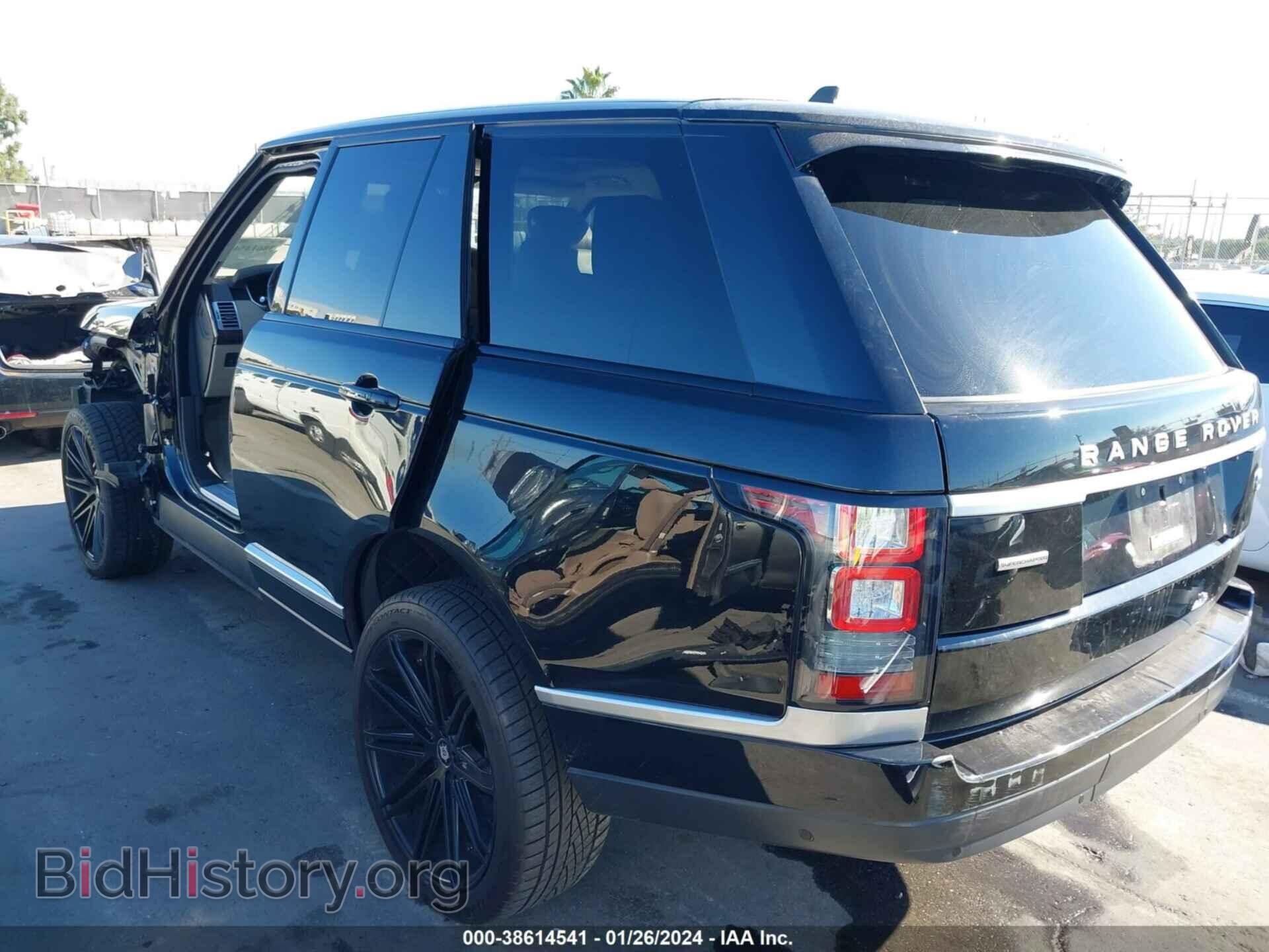 2016 LAND ROVER RANGE ROVER - VIN: SALGS2EF7GA316977 - Фото 3