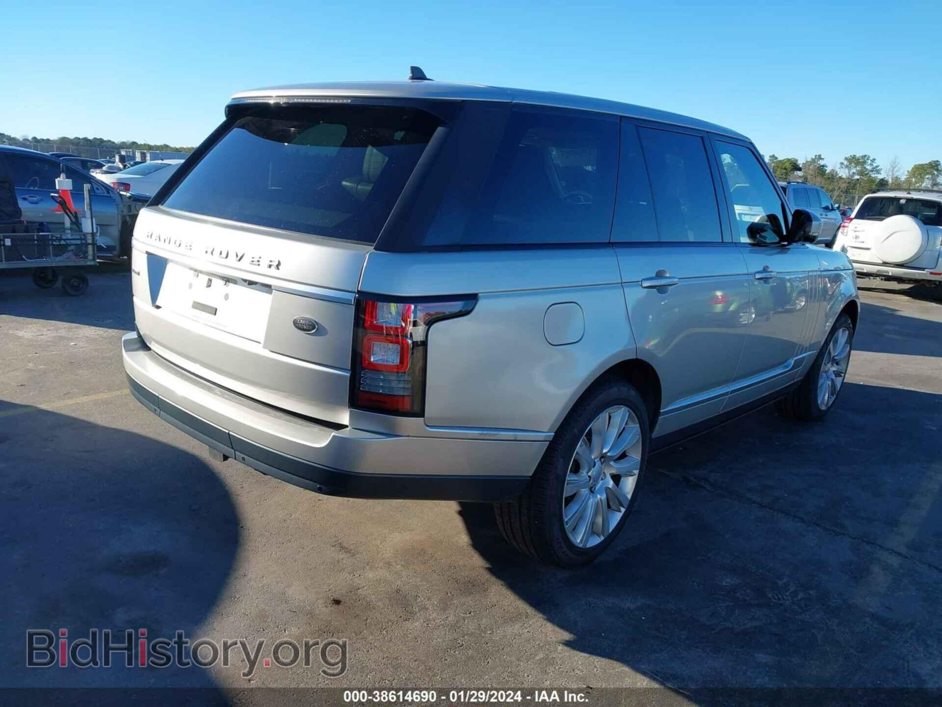 2016 LAND ROVER RANGE ROVER - VIN: SALGS2EF7GA274231 - Фото 4