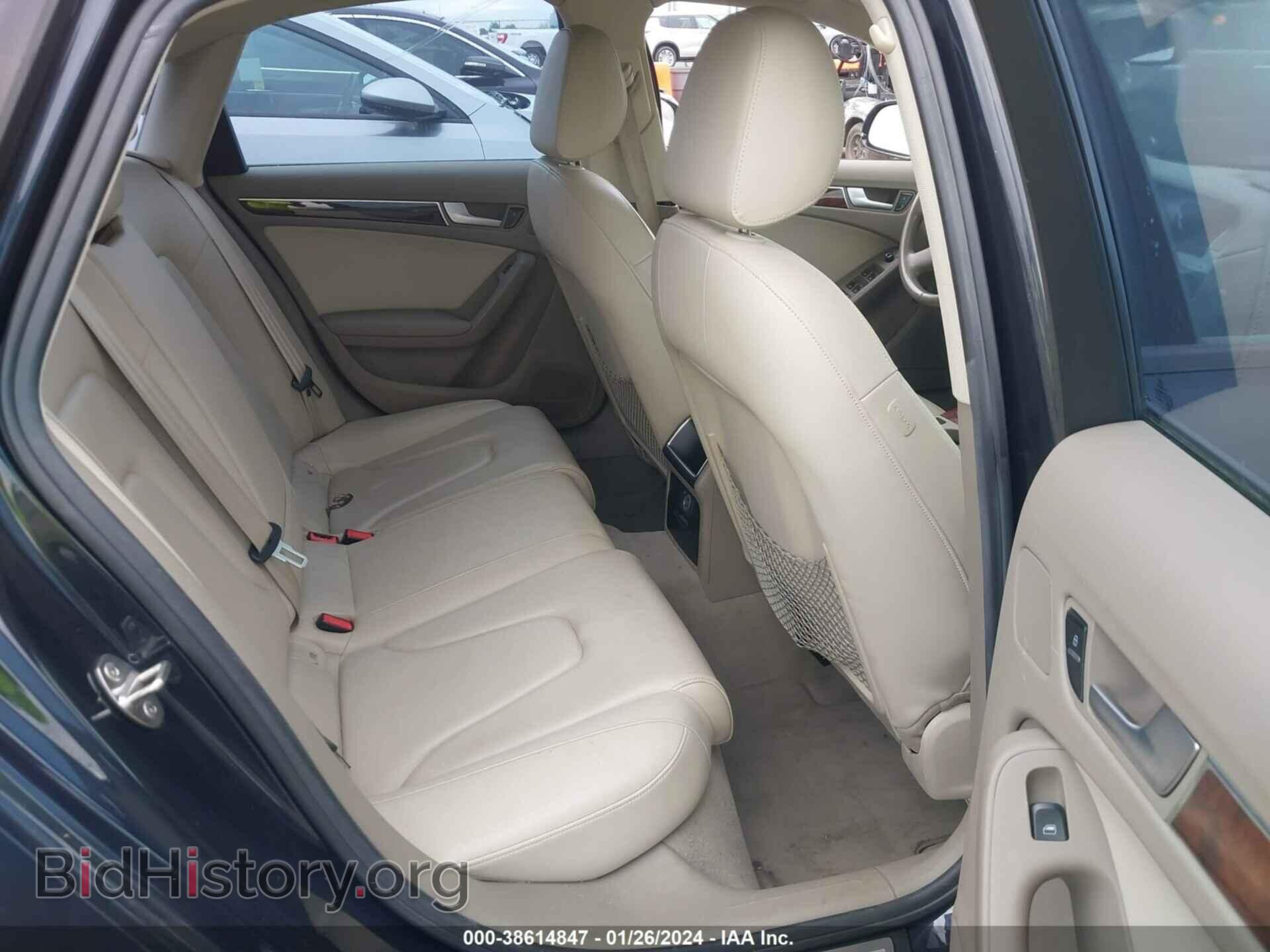 2012 AUDI A4 - VIN: WAUAFAFL0CN007786 - Фото 8