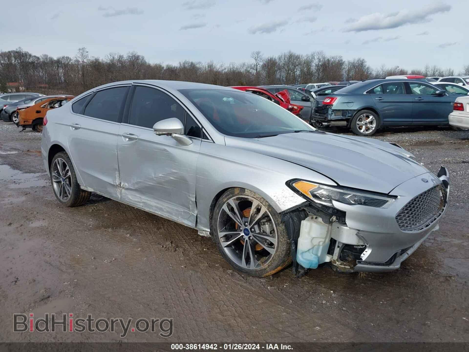 Фотография 3FA6P0D9XKR186623 - FORD FUSION 2019