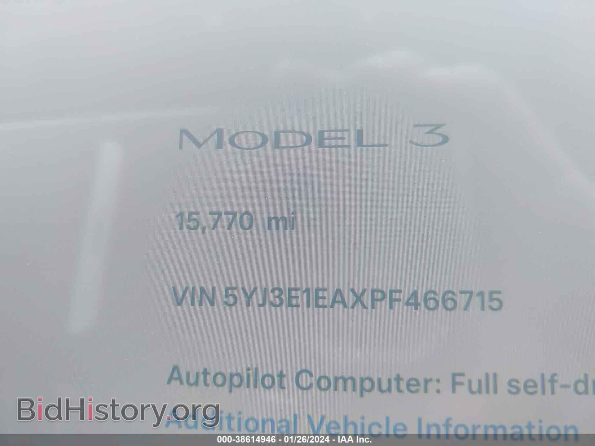2023 TESLA MODEL 3 - VIN: 5YJ3E1EAXPF466715 - Фото 7