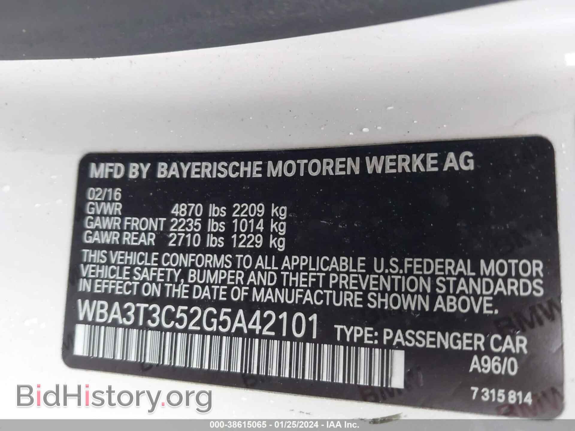 2016 BMW 435I - VIN: WBA3T3C52G5A42101 - Фото 9