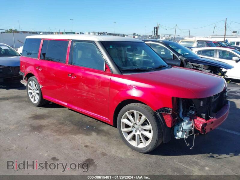 2011 Ford FLEX Limited (VIN 2FMGK5DC4BBD08618) — photo 1 of 17, IAAI, damage: front end