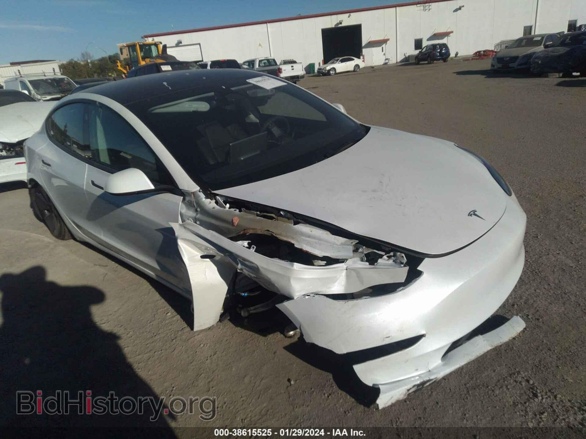 Photo 5YJ3E1EA1PF501433 - TESLA MODEL 3 2023
