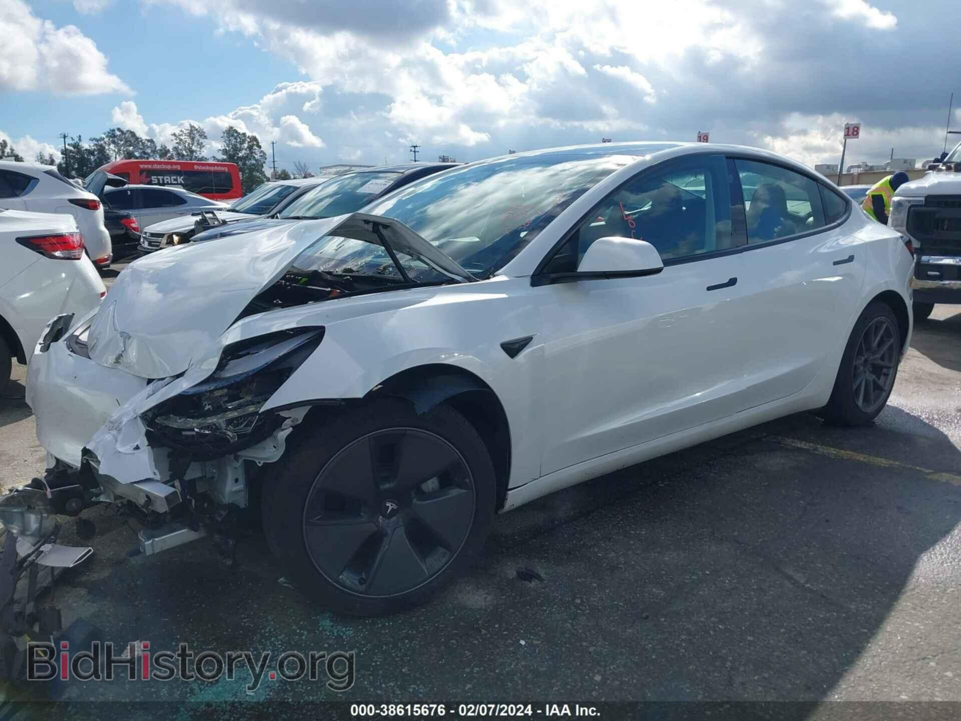 2021 TESLA MODEL 3 - VIN: 5YJ3E1EA3MF867390 - Photo 2