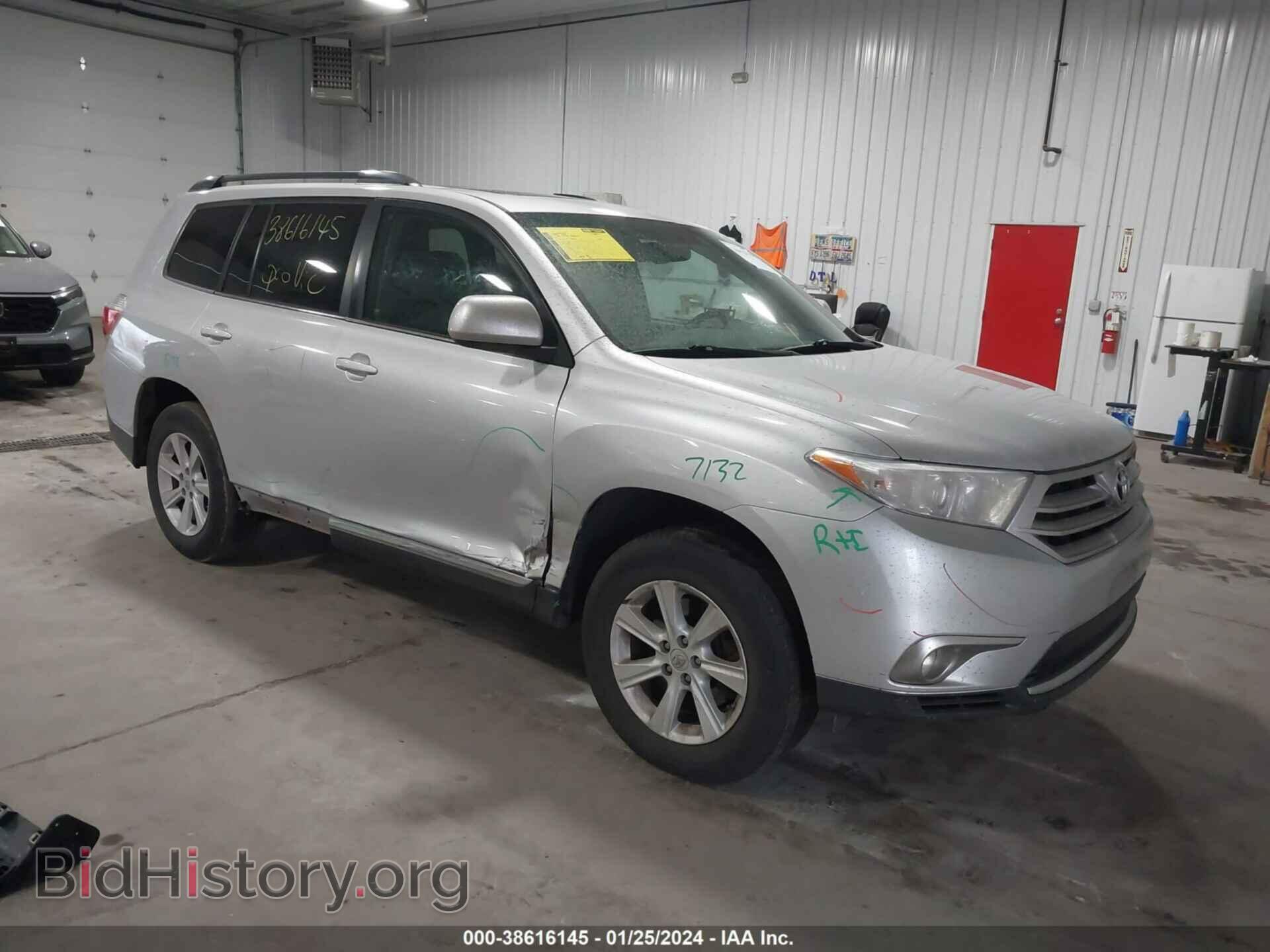 Photo 5TDBK3EH0CS172534 - TOYOTA HIGHLANDER 2012
