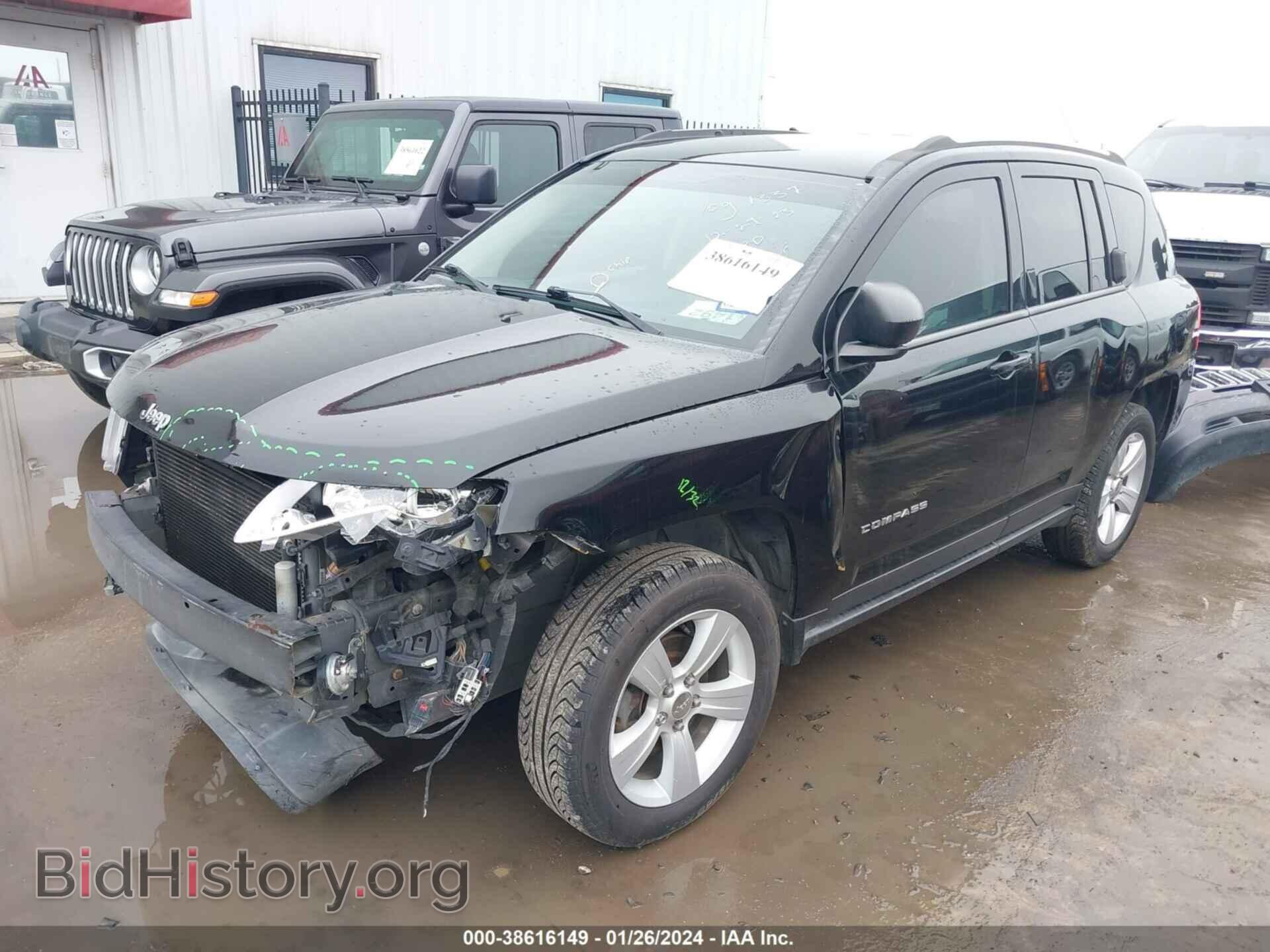 2013 JEEP COMPASS - VIN: 1C4NJDEB0DD263771 - Фото 2