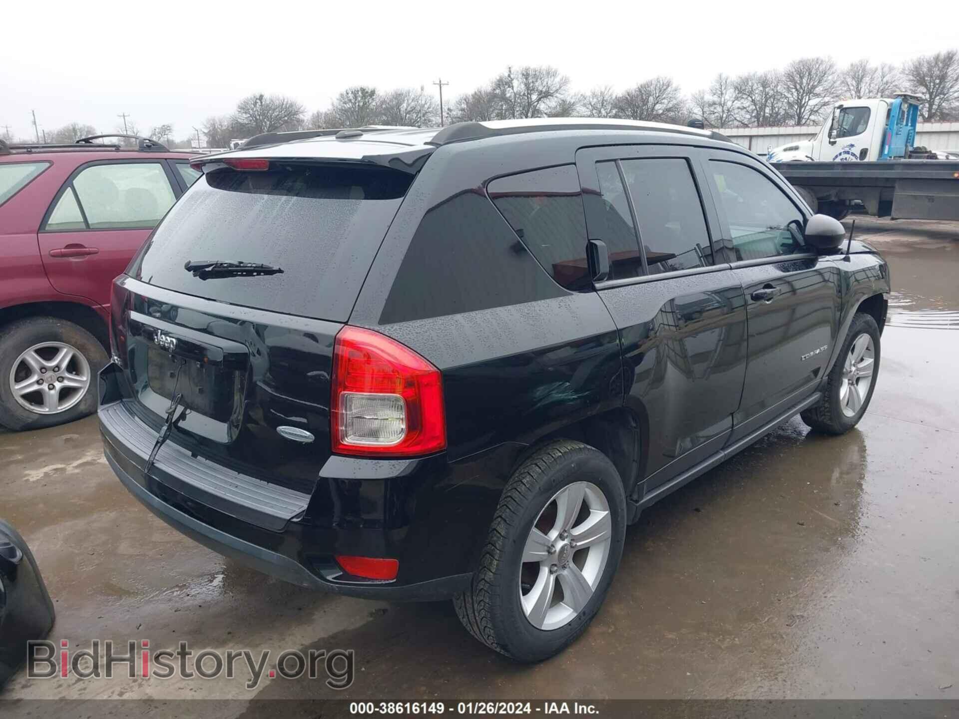 2013 JEEP COMPASS - VIN: 1C4NJDEB0DD263771 - Фото 4