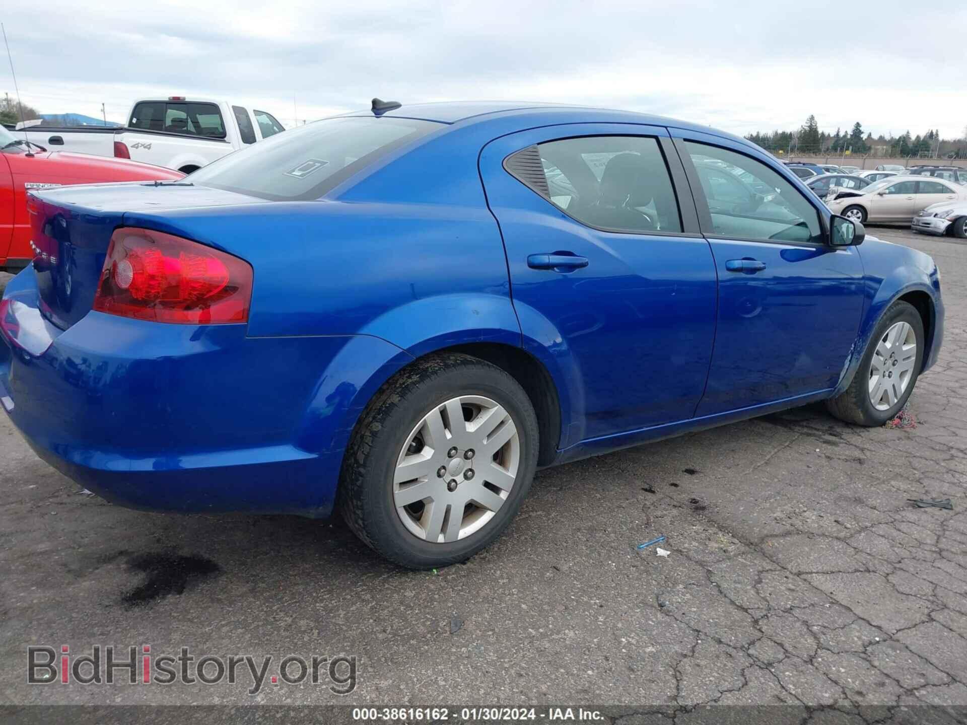 2013 DODGE AVENGER - VIN: 1C3CDZAB0DN598951 - Фото 4