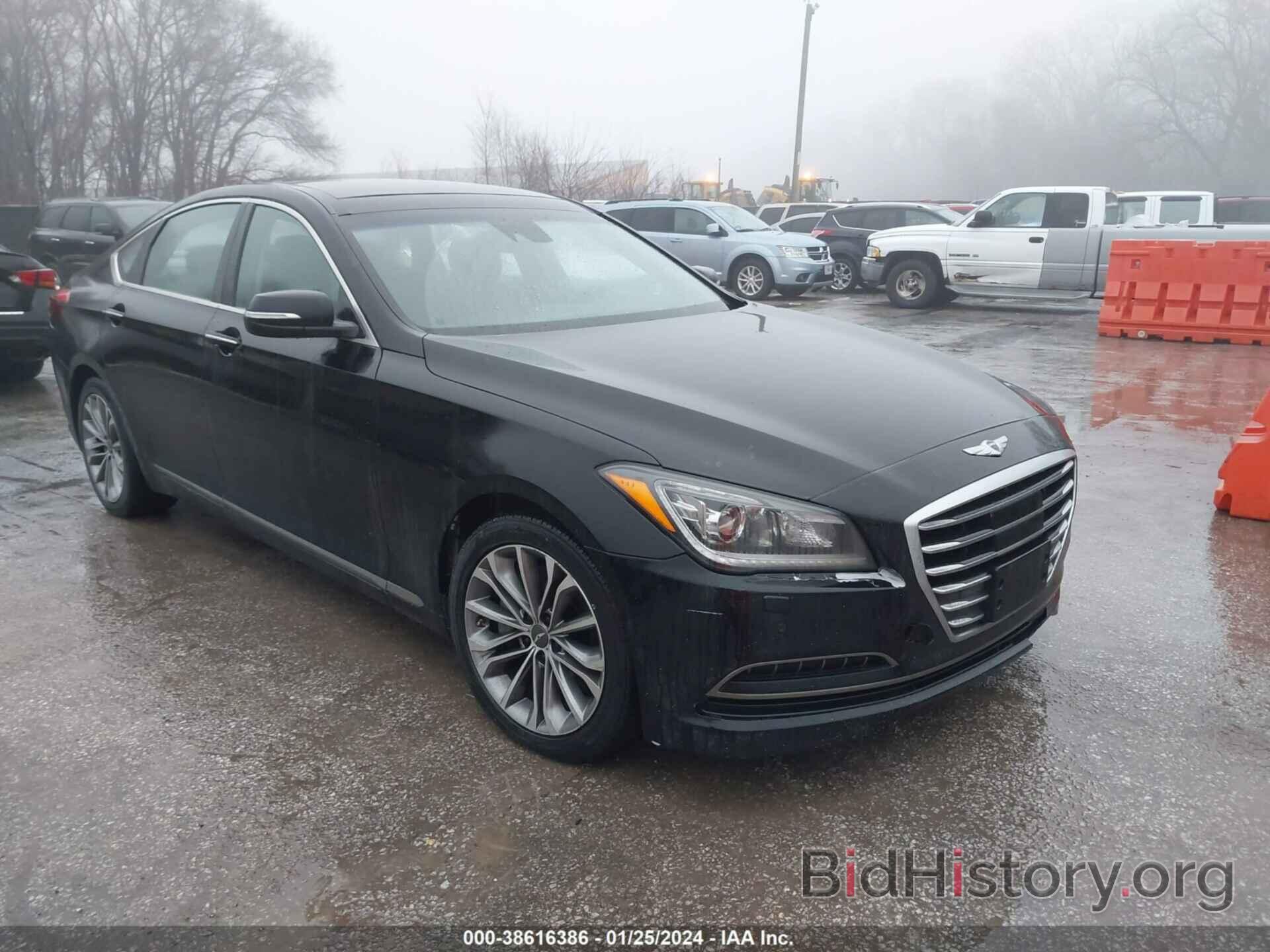 Photo KMHGN4JE9FU024781 - HYUNDAI GENESIS 2015