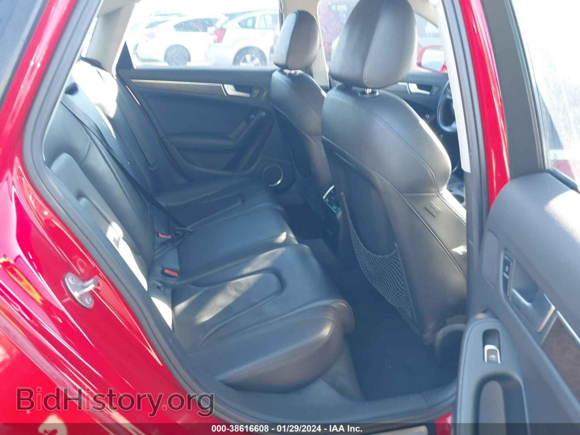 2013 AUDI A4 - VIN: WAUFFAFL6DN042338 - Фото 8