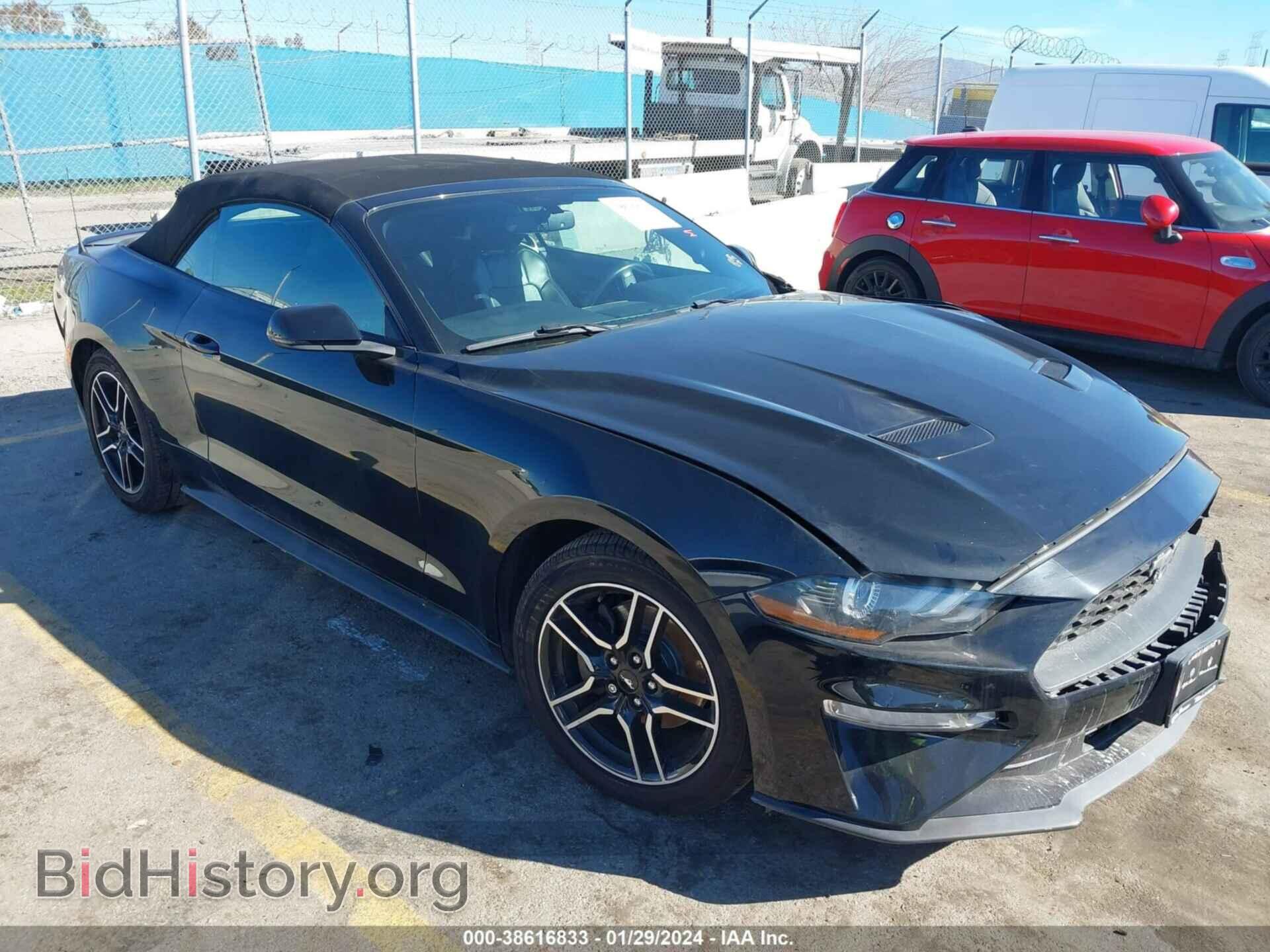 Photo 1FATP8UH8L5134338 - FORD MUSTANG 2020