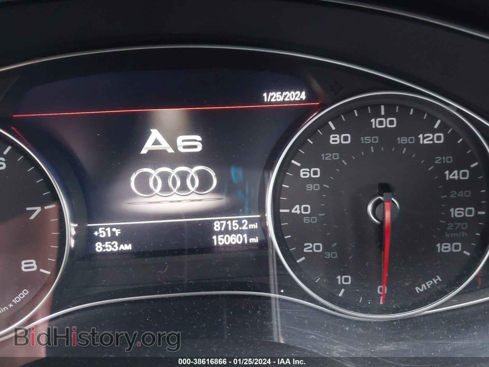 2014 AUDI A6 - VIN: WAUGFAFCXEN024351 - Photo 7