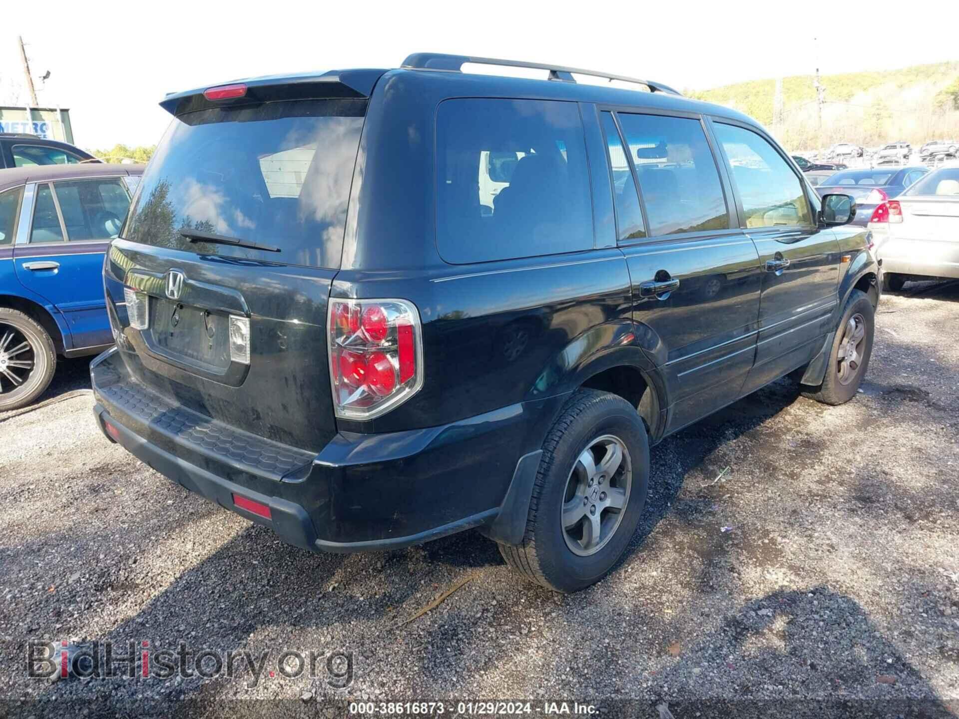 2007 HONDA PILOT - VIN: 5FNYF28447B018498 - Photo 4