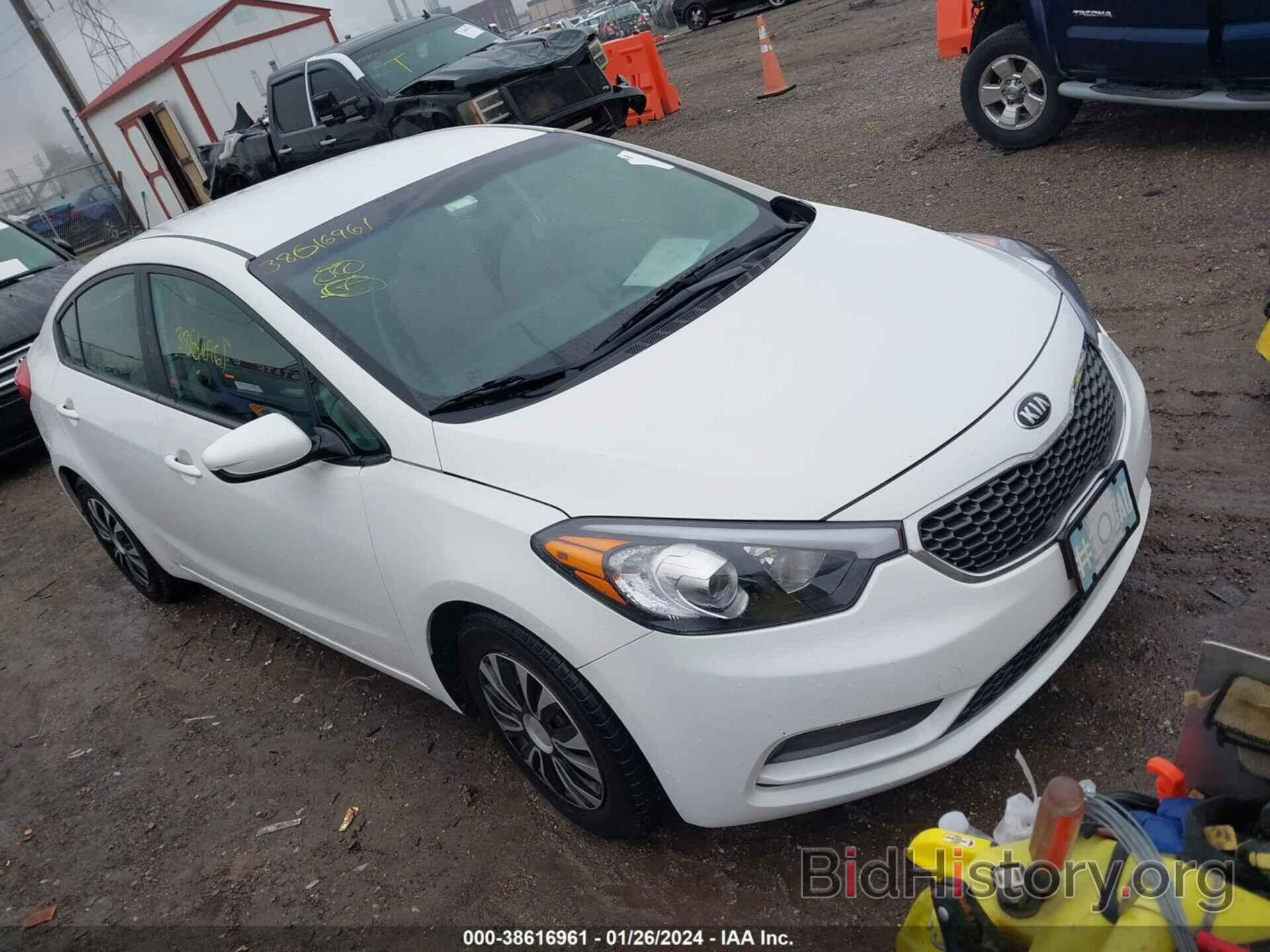 Photo KNAFK4A6XG5473512 - KIA FORTE 2016