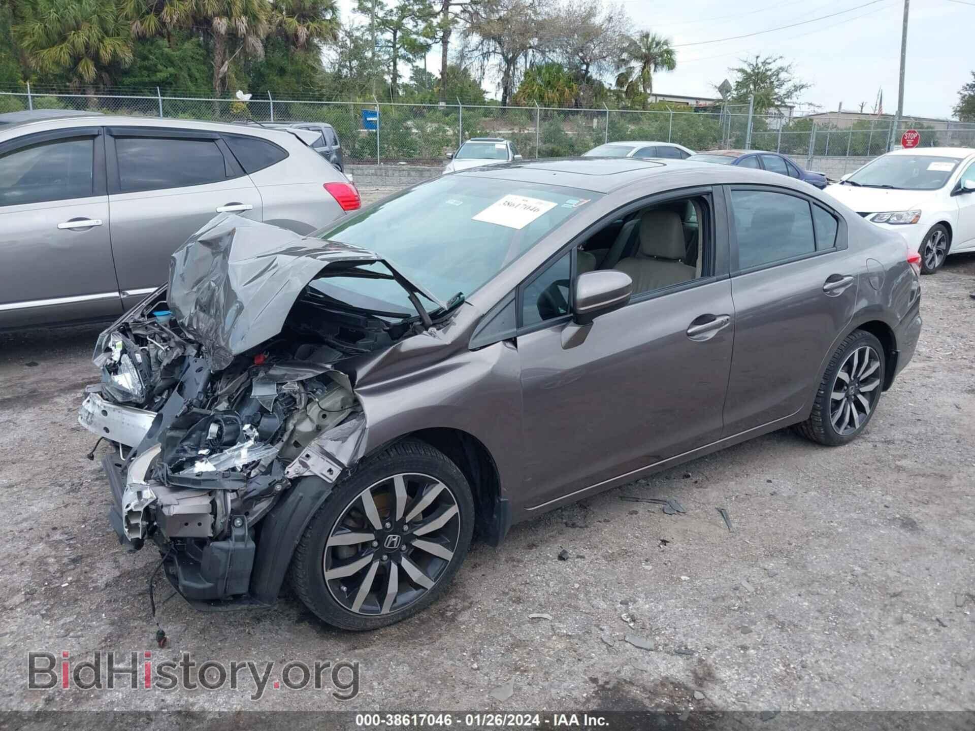 2014 HONDA CIVIC - VIN: 19XFB2F90EE056041 - Фото 2