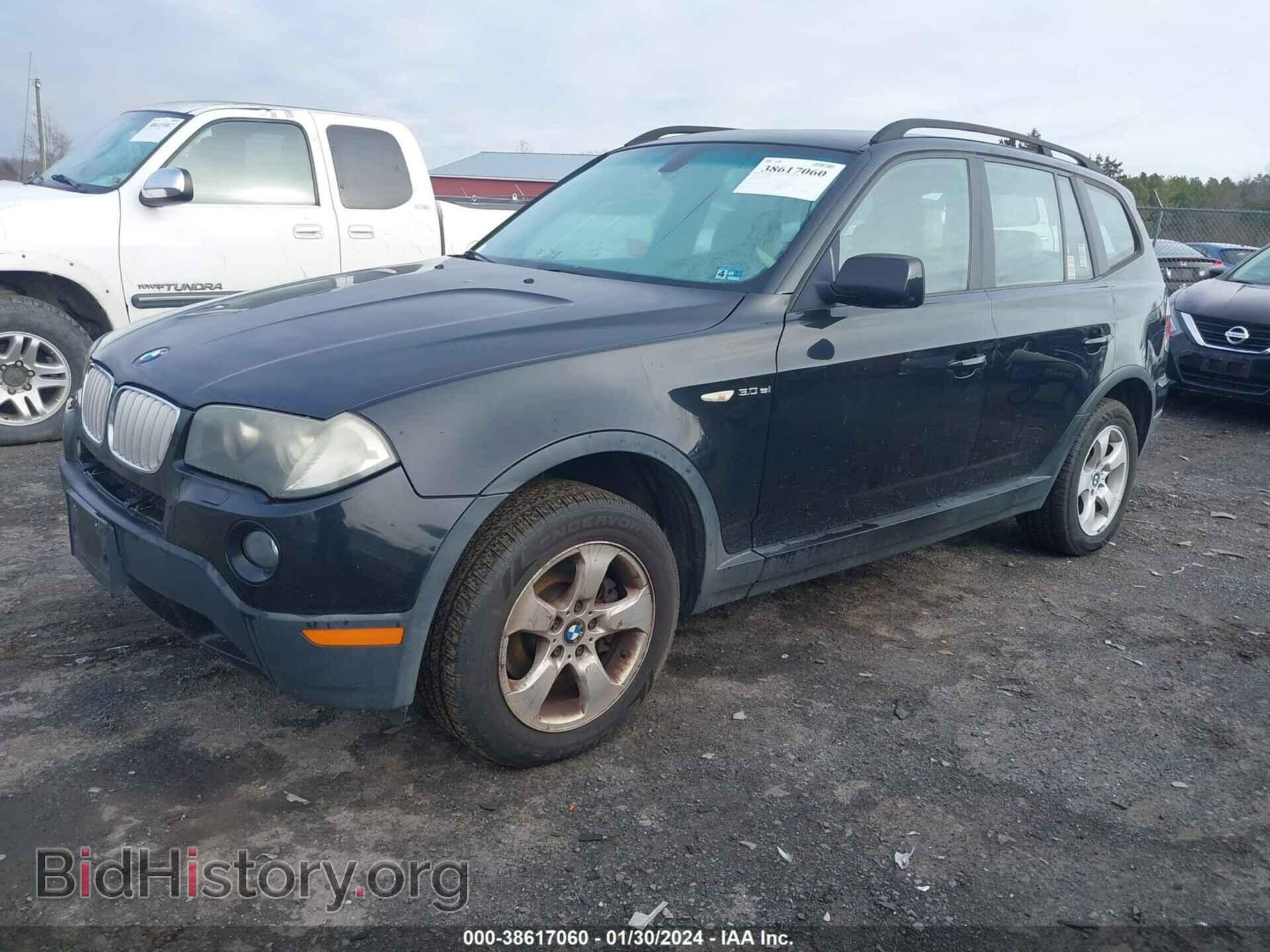 2008 BMW X3 - VIN: WBXPC93428WJ12559 - Фото 2