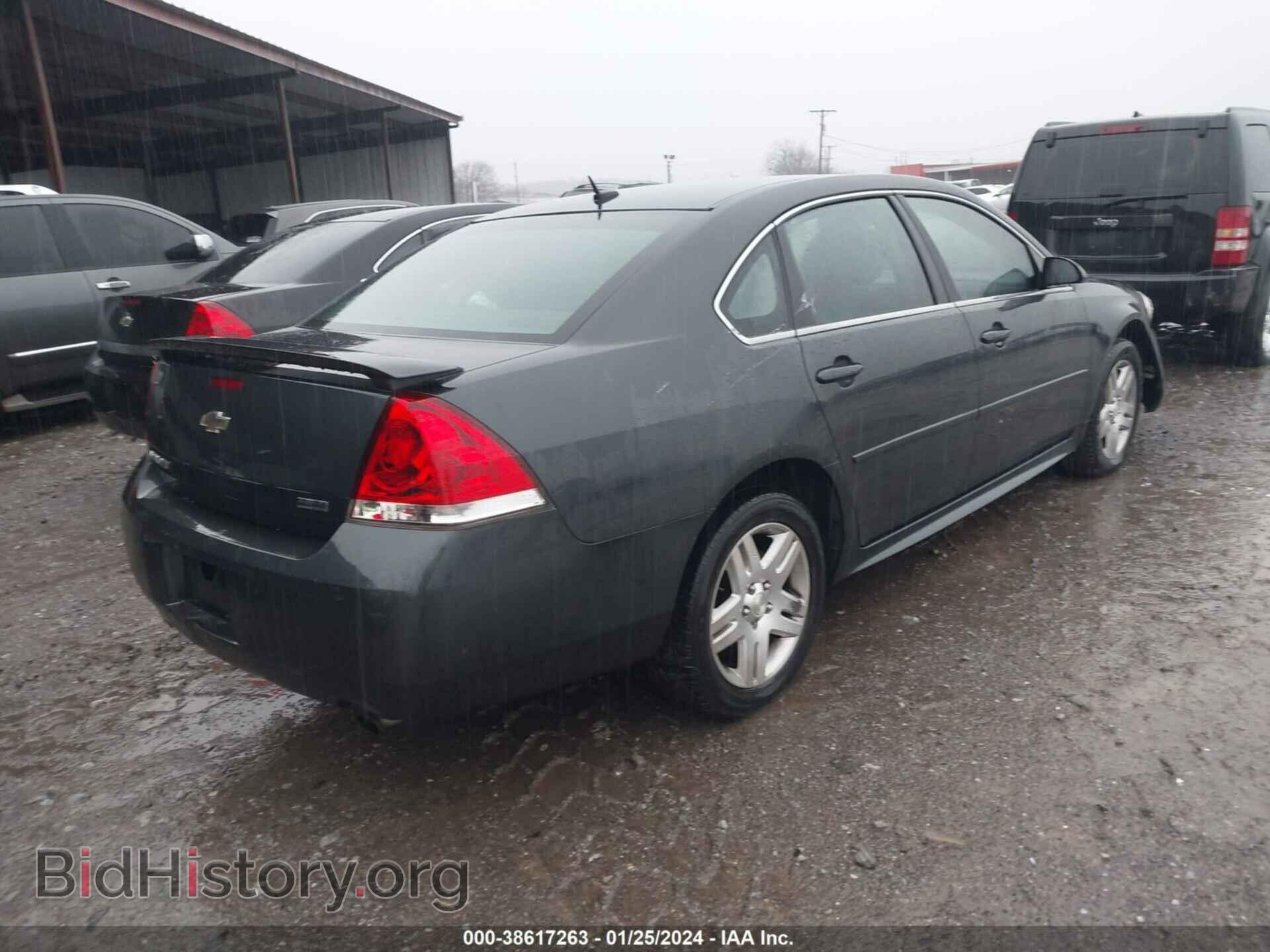 2012 CHEVROLET IMPALA - VIN: 2G1WB5E36C1314564 - Фото 4