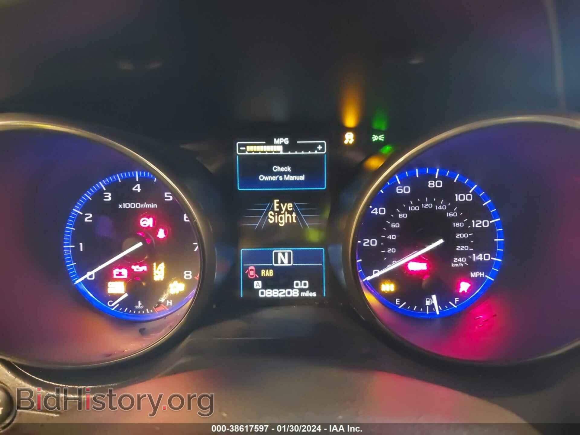2017 SUBARU OUTBACK - VIN: 4S4BSANC7H3337623 - Фото 7