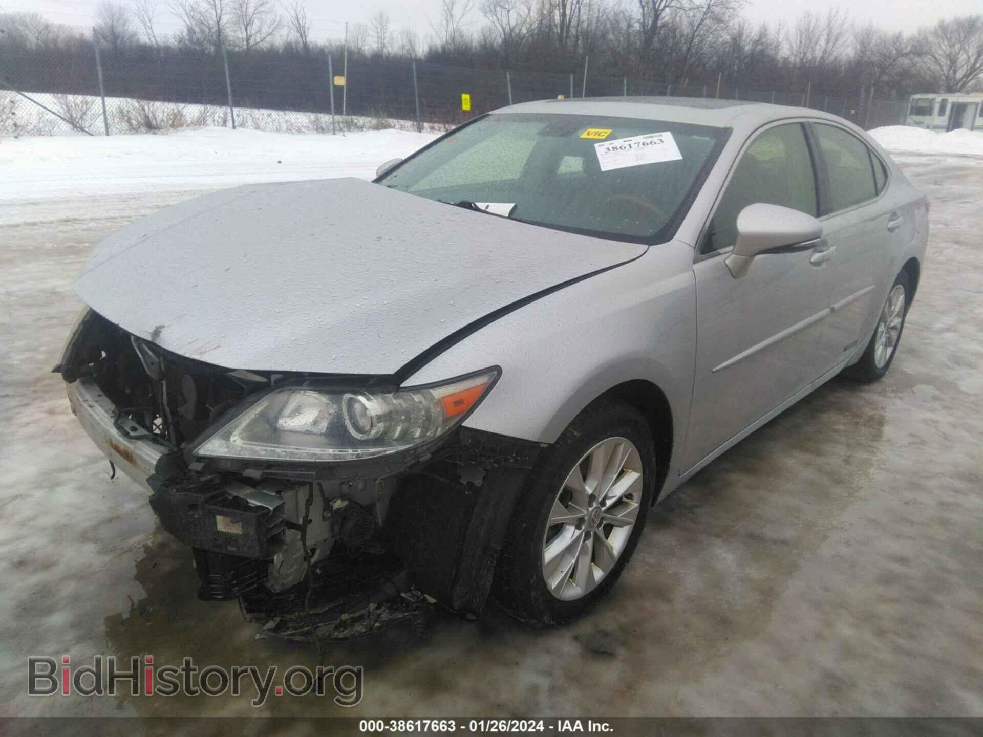 2013 LEXUS ES 300H - VIN: JTHBW1GG2D2028892 - Фото 2