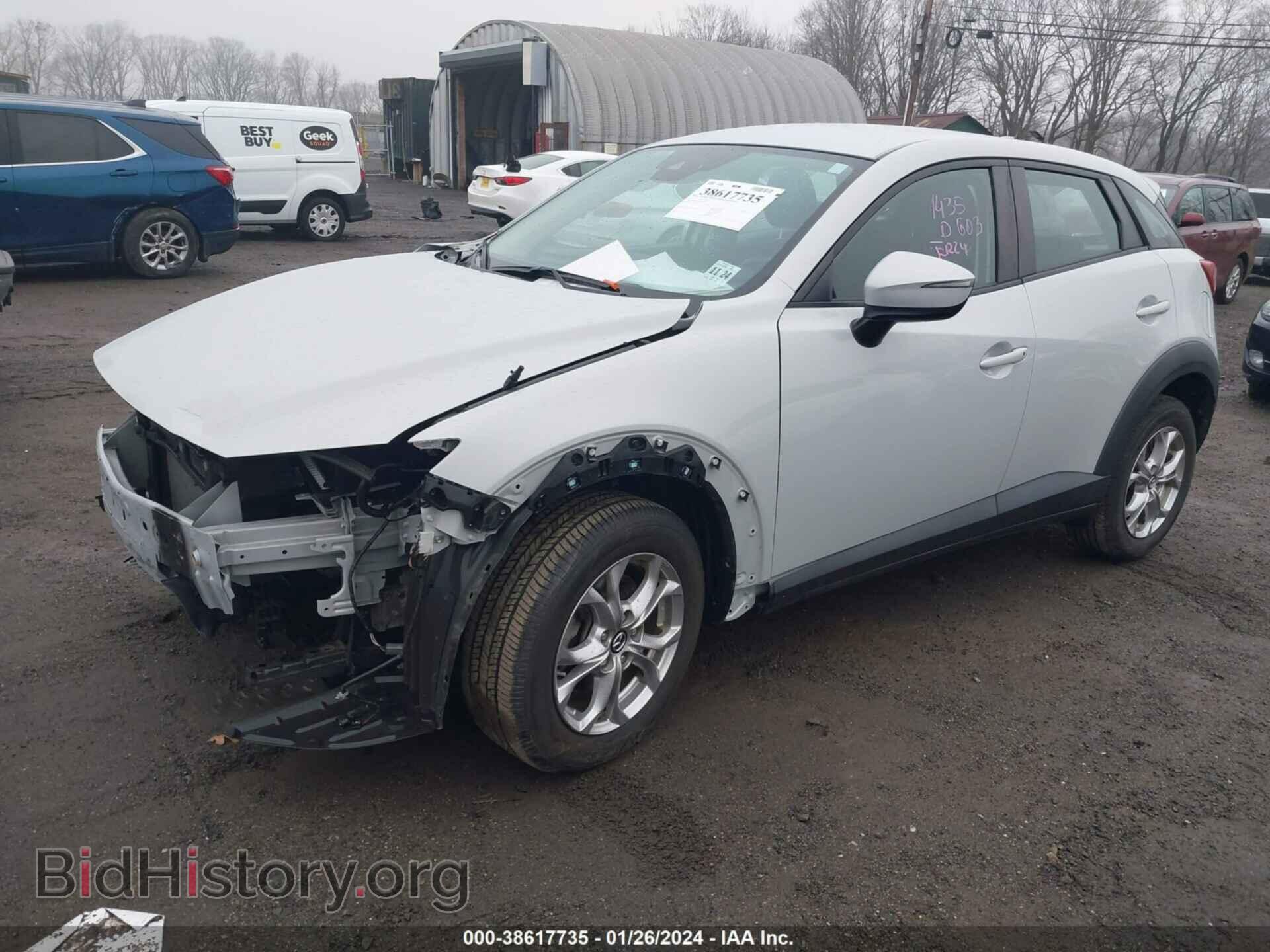 2019 MAZDA CX-3 - VIN: JM1DKFB76K0454233 - Фото 2