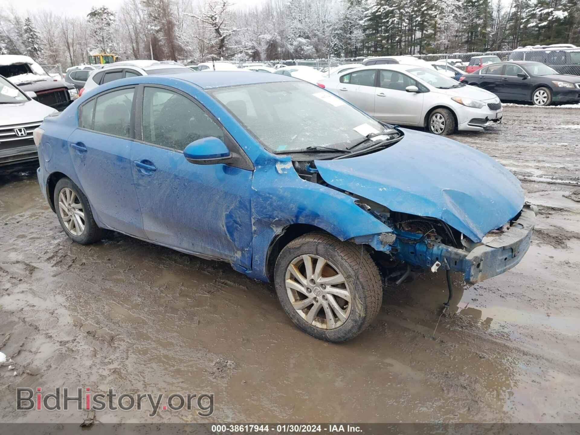 Photo JM1BL1V89C1649721 - MAZDA MAZDA3 2012