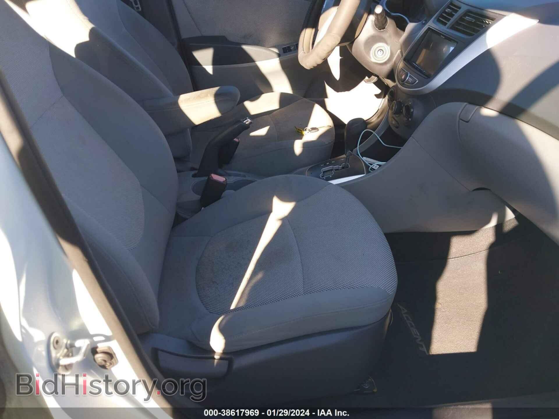 2013 HYUNDAI ACCENT - VIN: KMHCT4AE0DU287162 - Фото 5