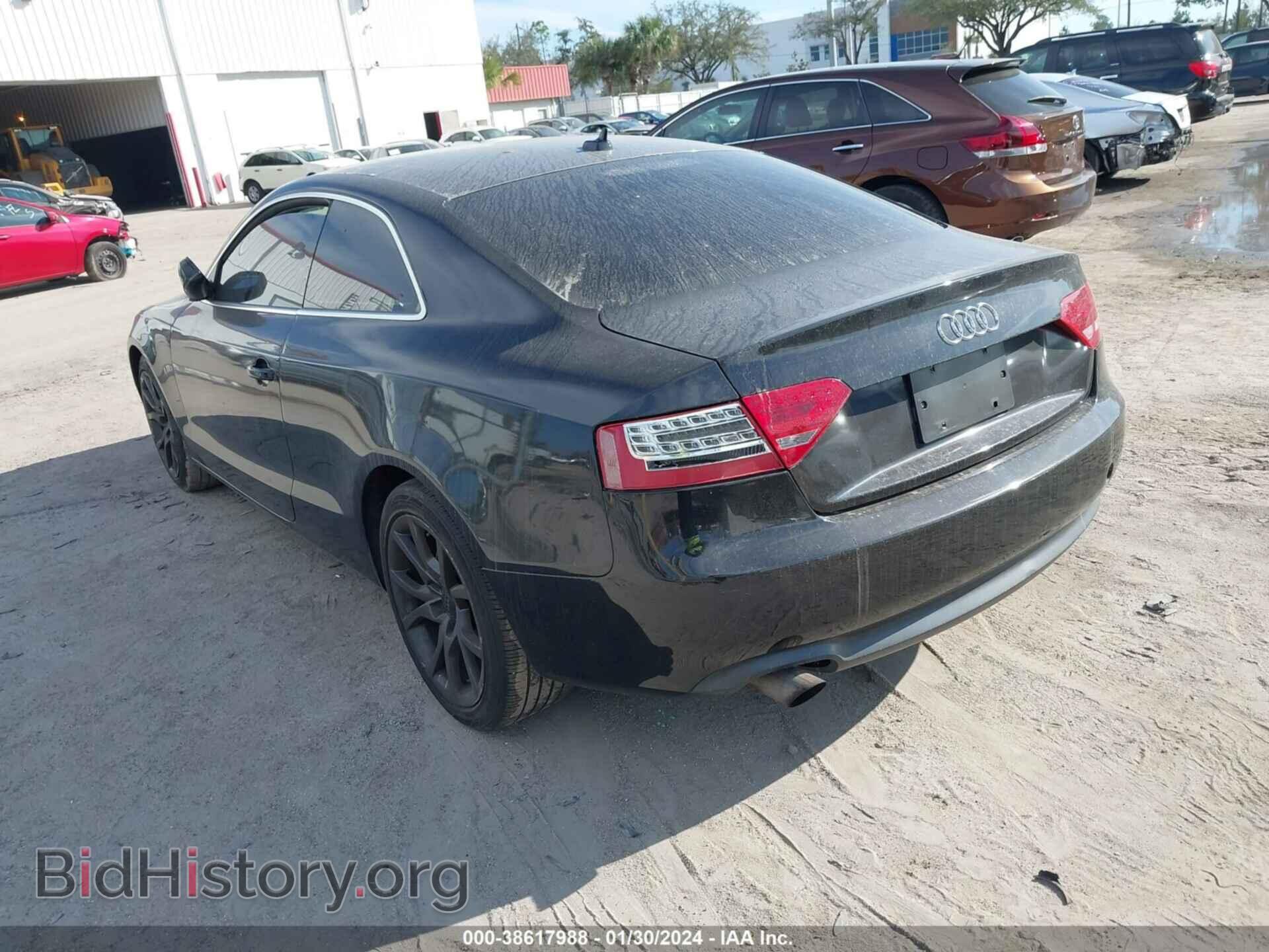 2012 AUDI A5 - VIN: WAULFAFR0CA034460 - Фото 3