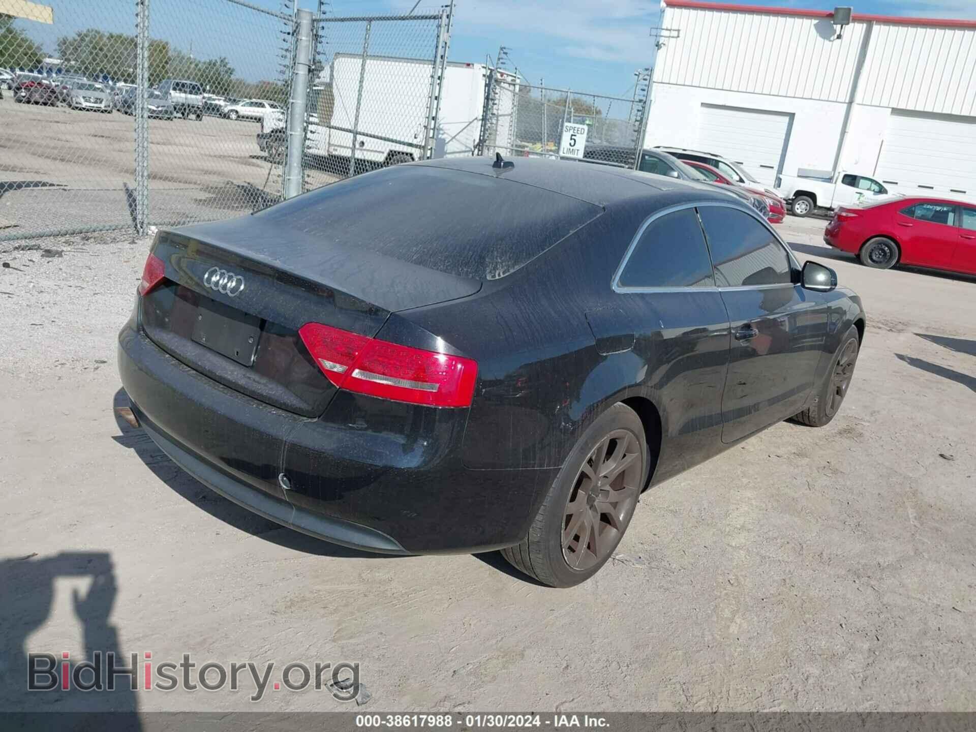 2012 AUDI A5 - VIN: WAULFAFR0CA034460 - Фото 4