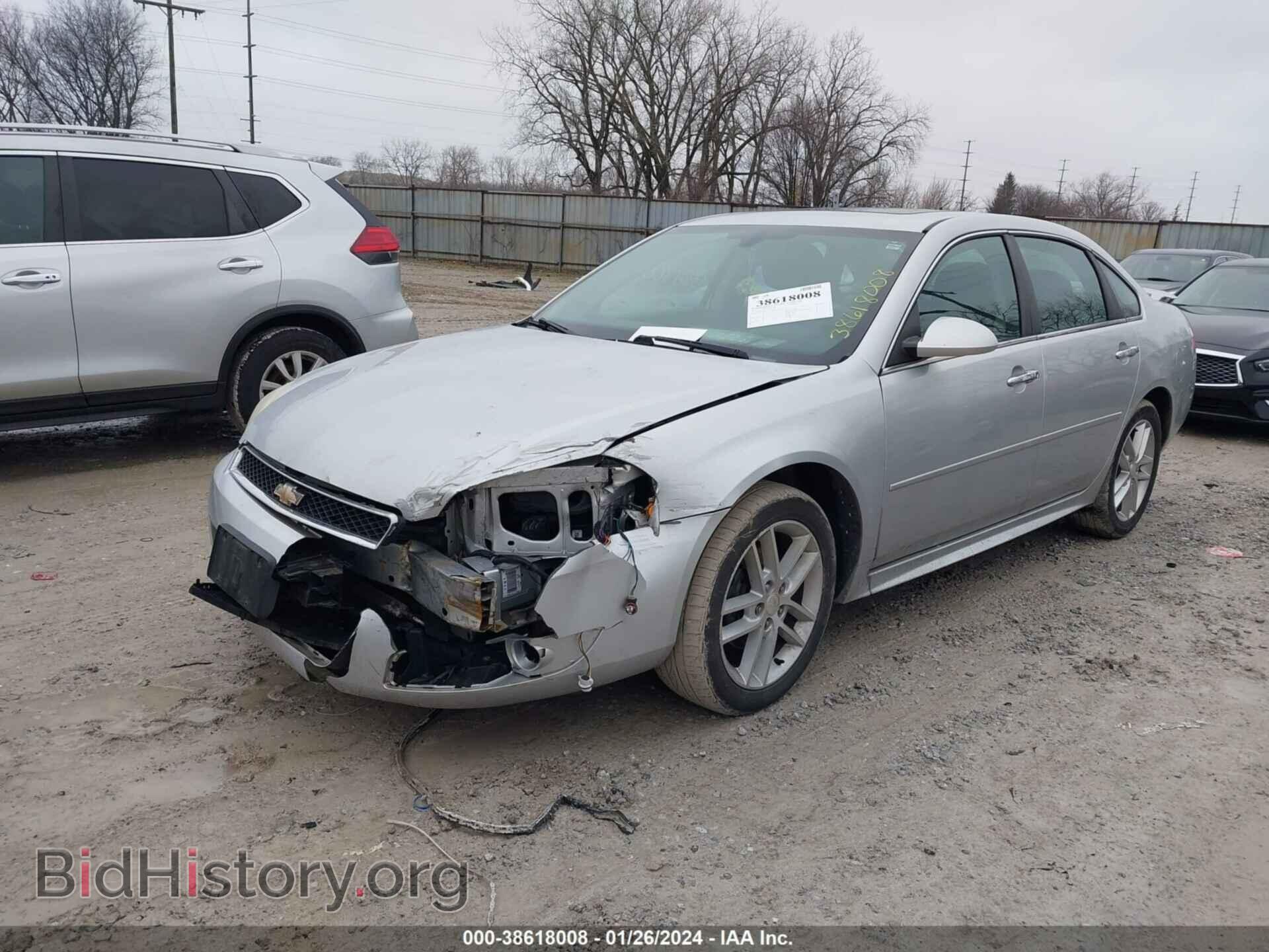 2012 CHEVROLET IMPALA - VIN: 2G1WC5E34C1156013 - Фото 2