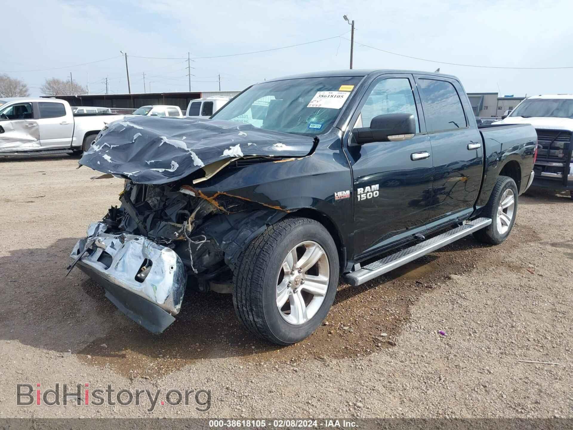 2014 RAM 1500 - VIN: 1C6RR6LT3ES435216 - Фото 2
