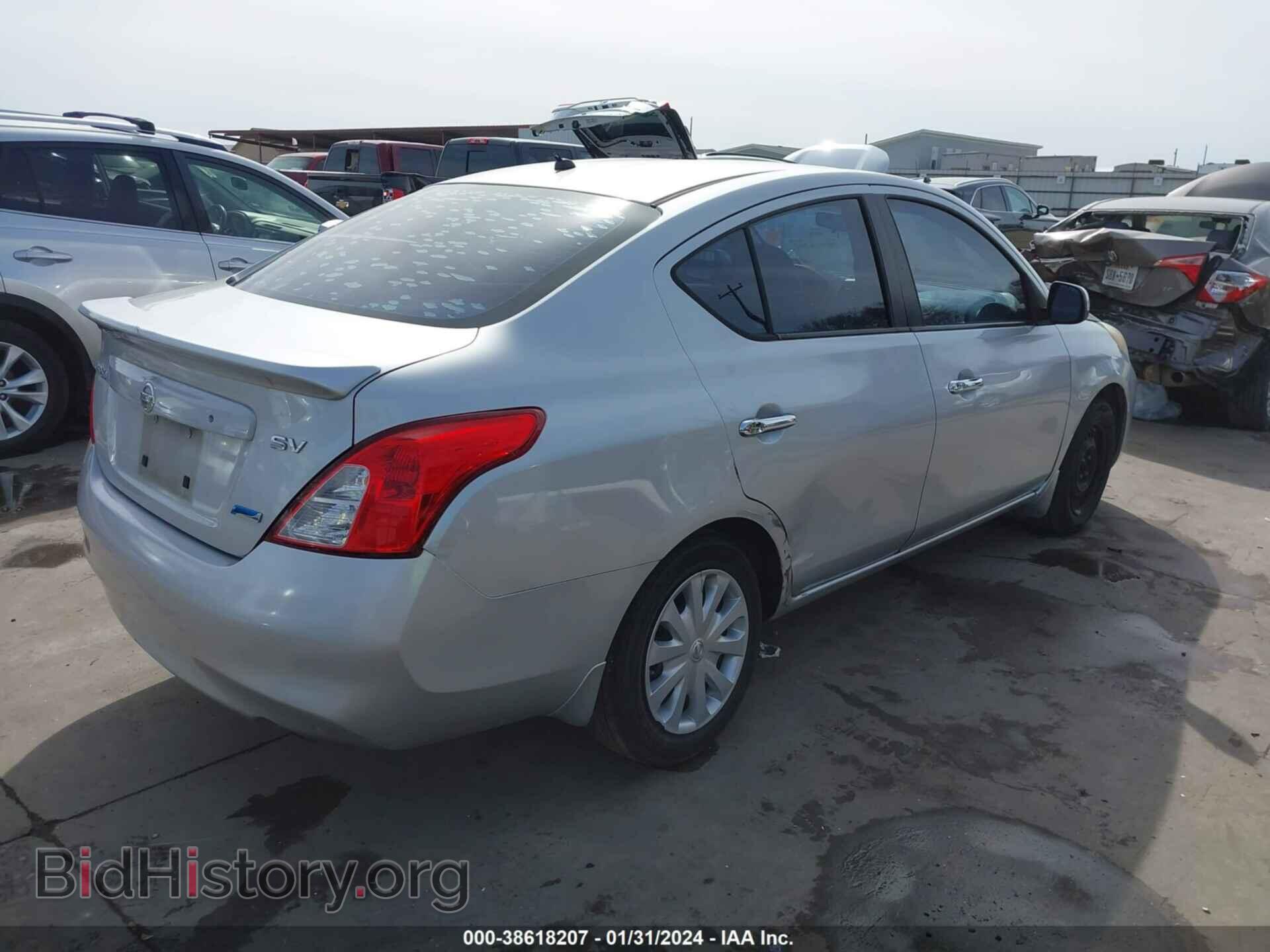2012 NISSAN VERSA - VIN: 3N1CN7AP1CL920135 - Фото 4