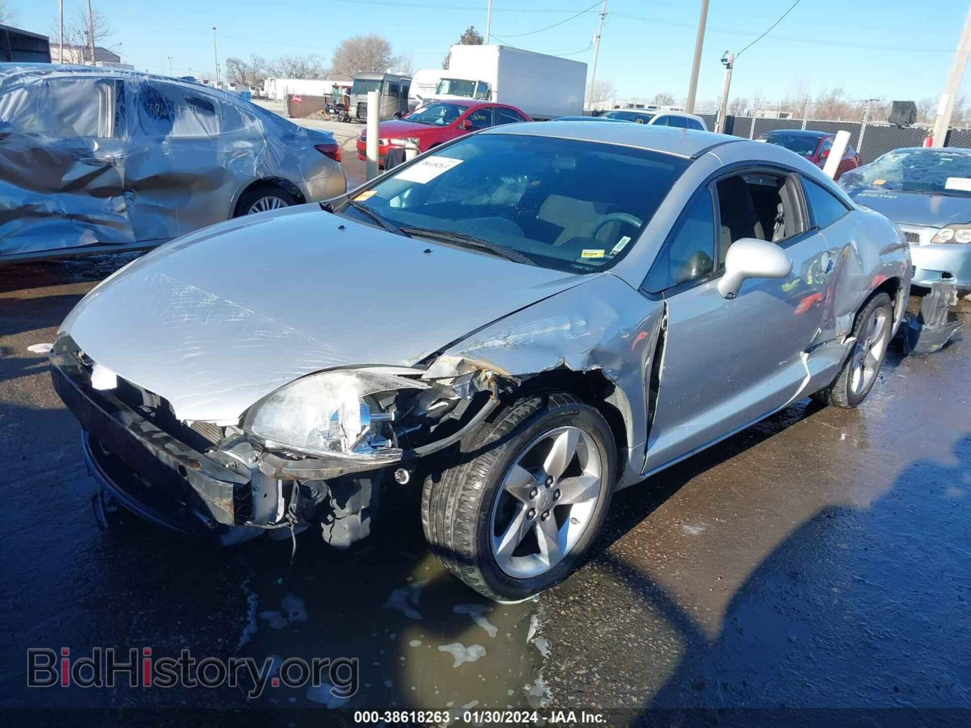 2008 MITSUBISHI ECLIPSE - VIN: 4A3AK24F38E006704 - Photo 2