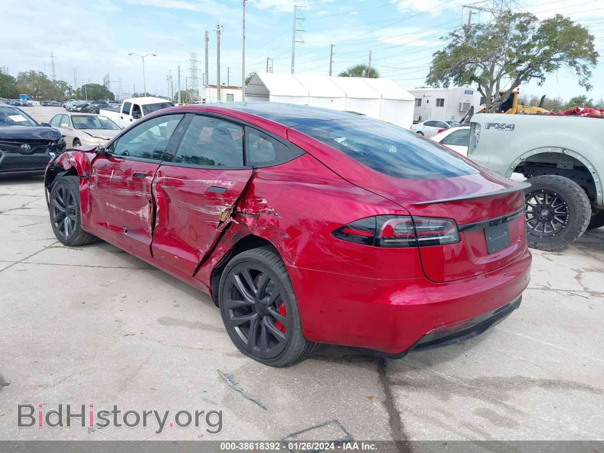 2023 TESLA MODEL S - VIN: 5YJSA1E66PF525004 - Фото 3