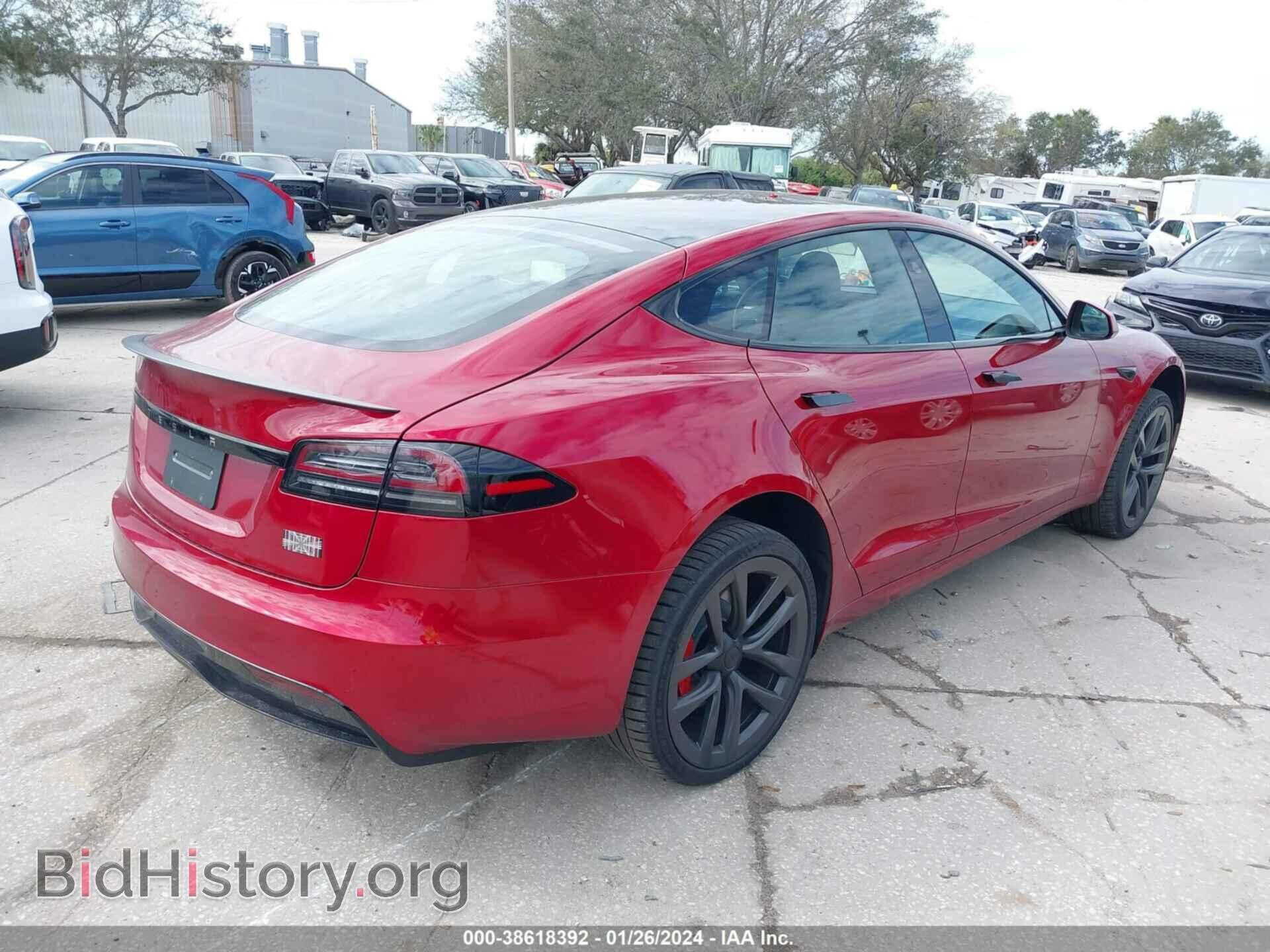 2023 TESLA MODEL S - VIN: 5YJSA1E66PF525004 - Фото 4