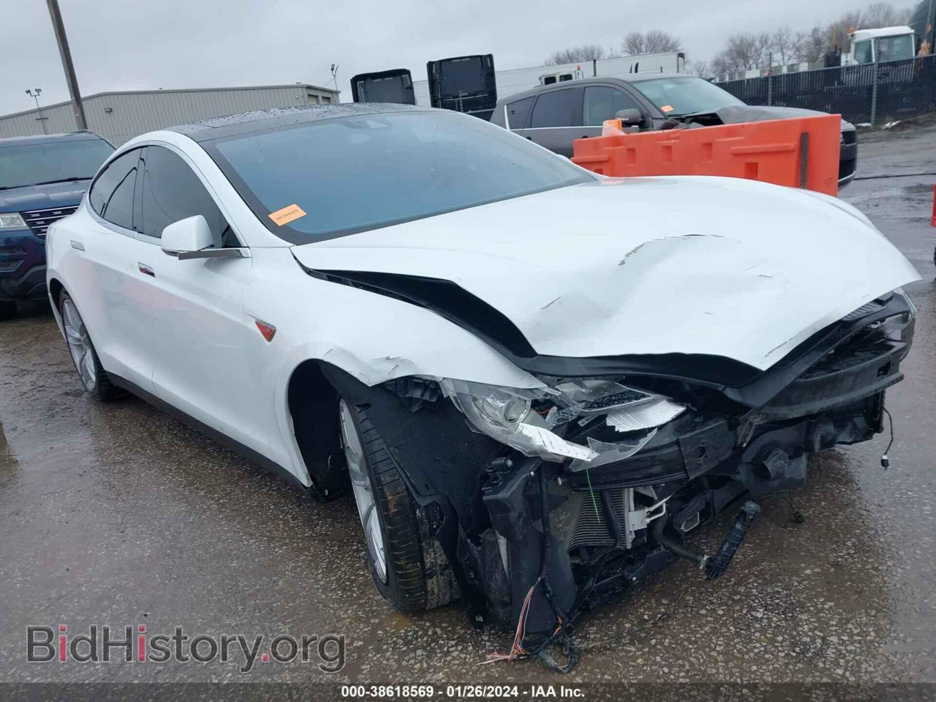Photo 5YJSA1E20FF106450 - TESLA MODEL S 2015