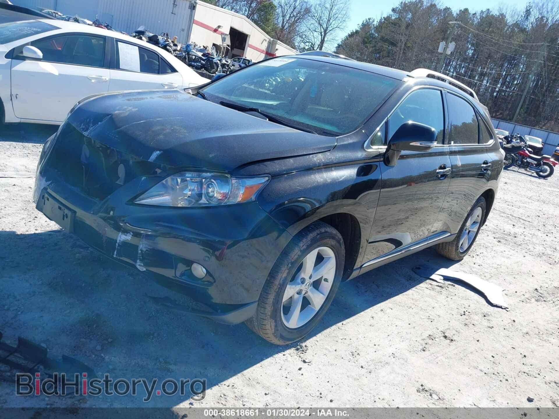 2012 LEXUS RX 350 - VIN: 2T2BK1BA5CC133566 - Фото 2