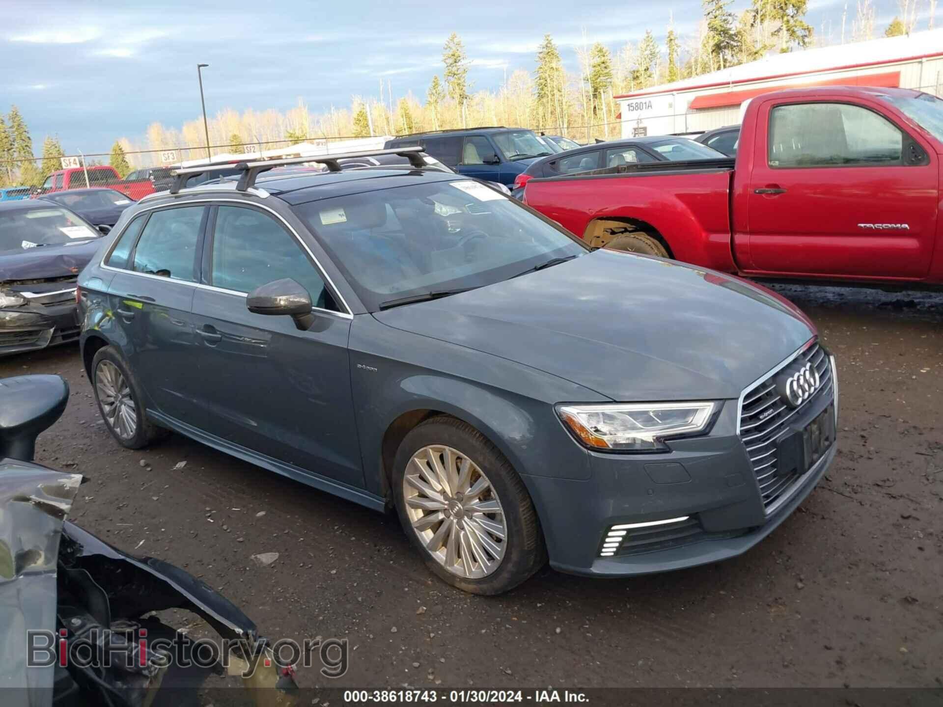 Фотография WAUTPBFF0HA134252 - AUDI A3 E-TRON 2017