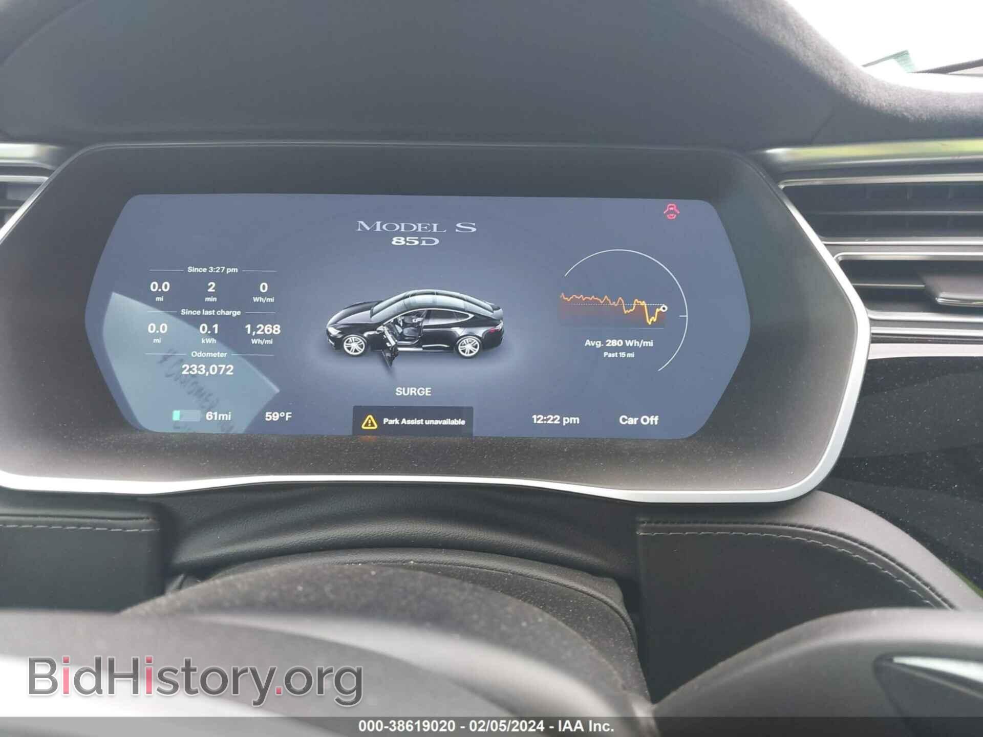 2015 TESLA MODEL S - VIN: 5YJSA1E25FF107660 - Фото 7