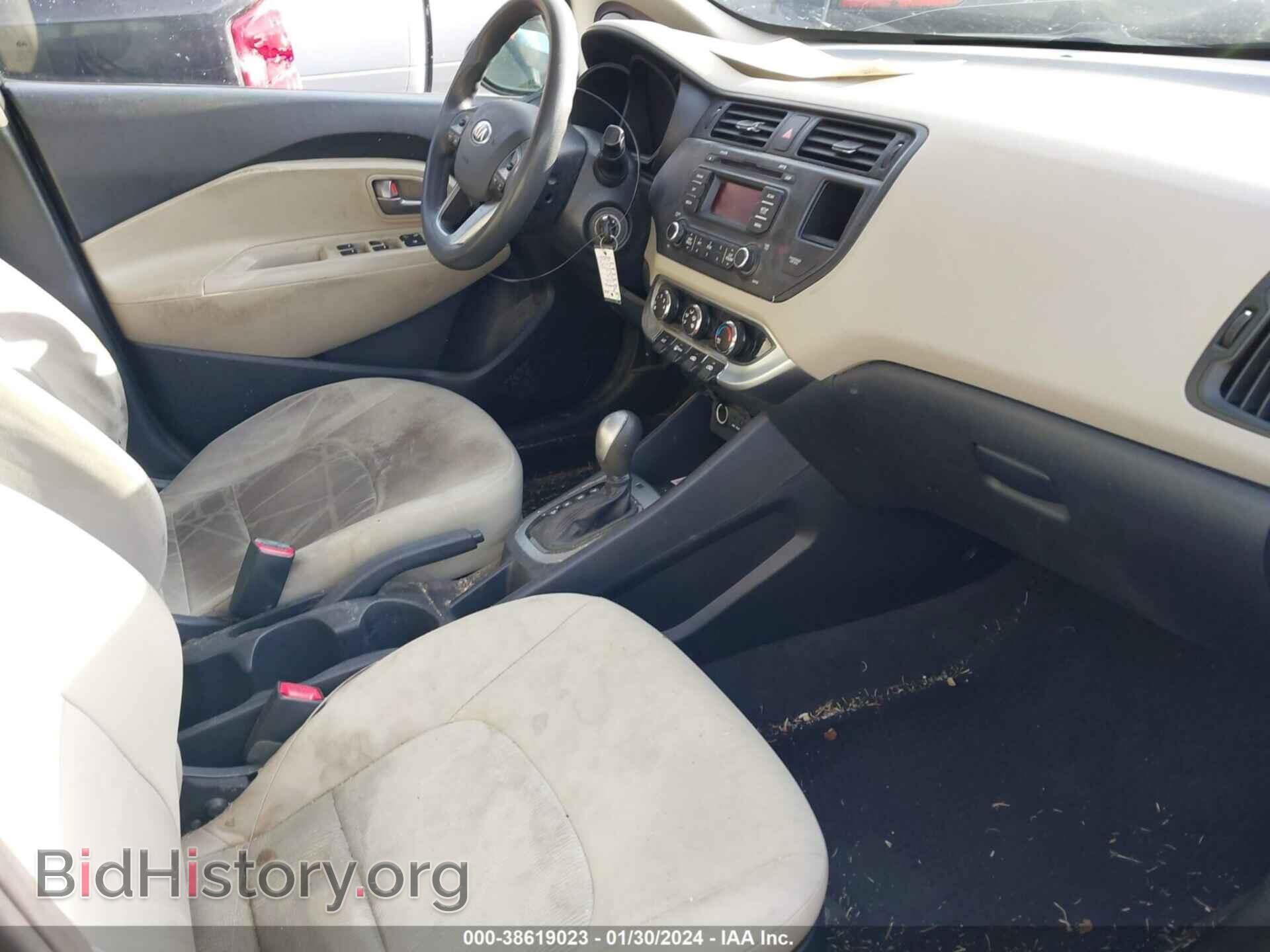 2013 KIA RIO - VIN: KNADM4A30D6257519 - Фото 5