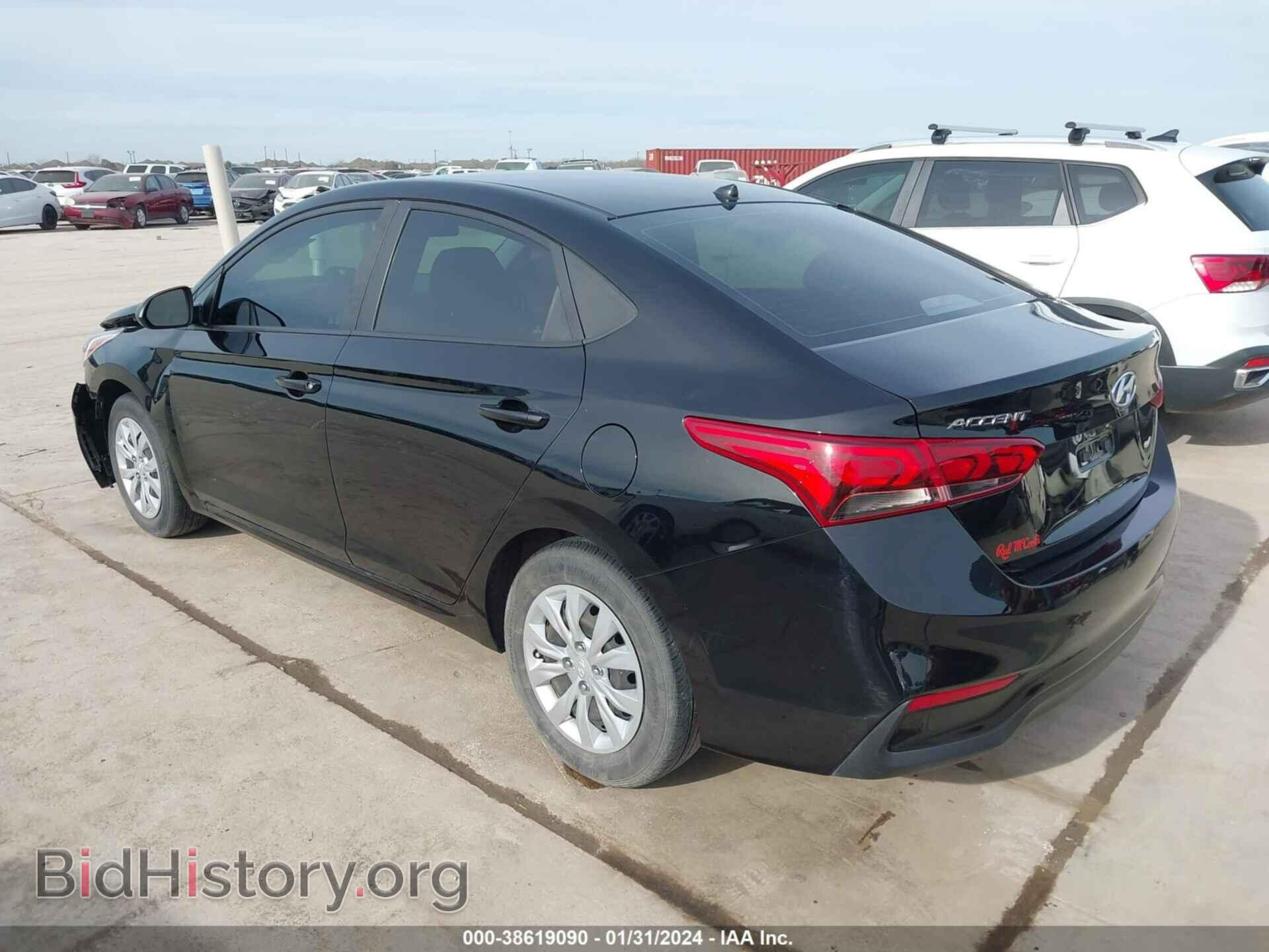 2020 HYUNDAI ACCENT - VIN: 3KPC24A68LE118794 - Фото 3