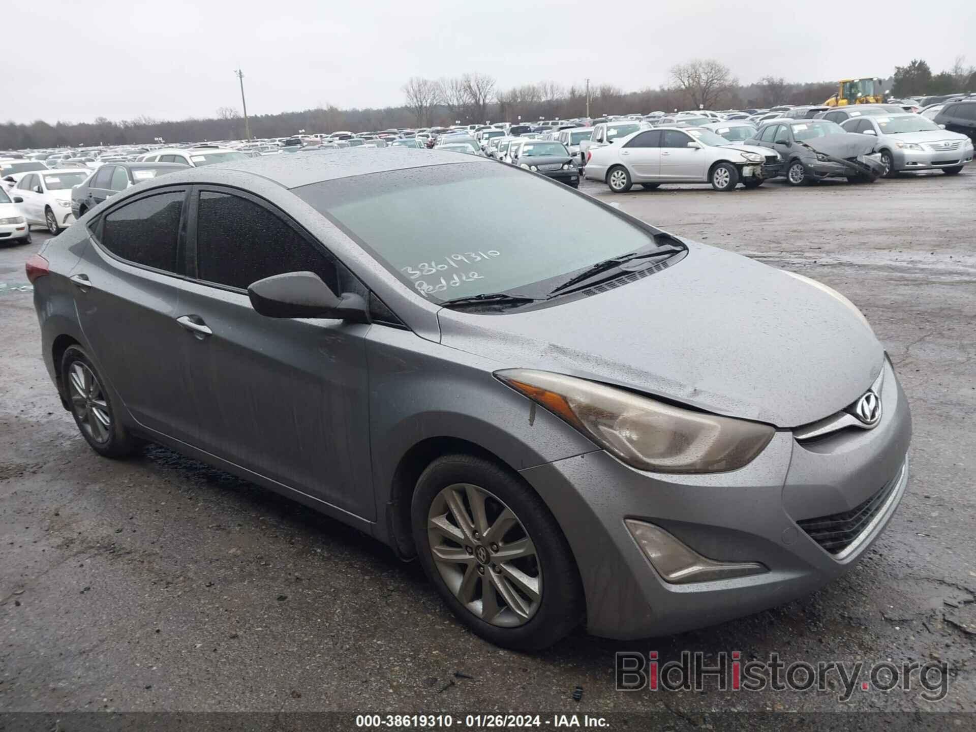 Photo KMHDH4AE7EU184375 - HYUNDAI ELANTRA 2014