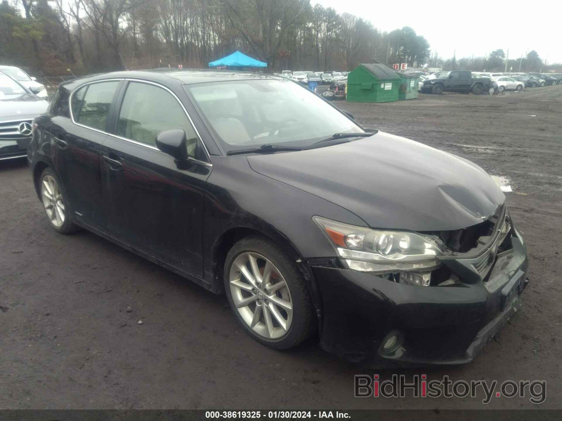 Photo JTHKD5BH4C2106813 - LEXUS CT 200H 2012