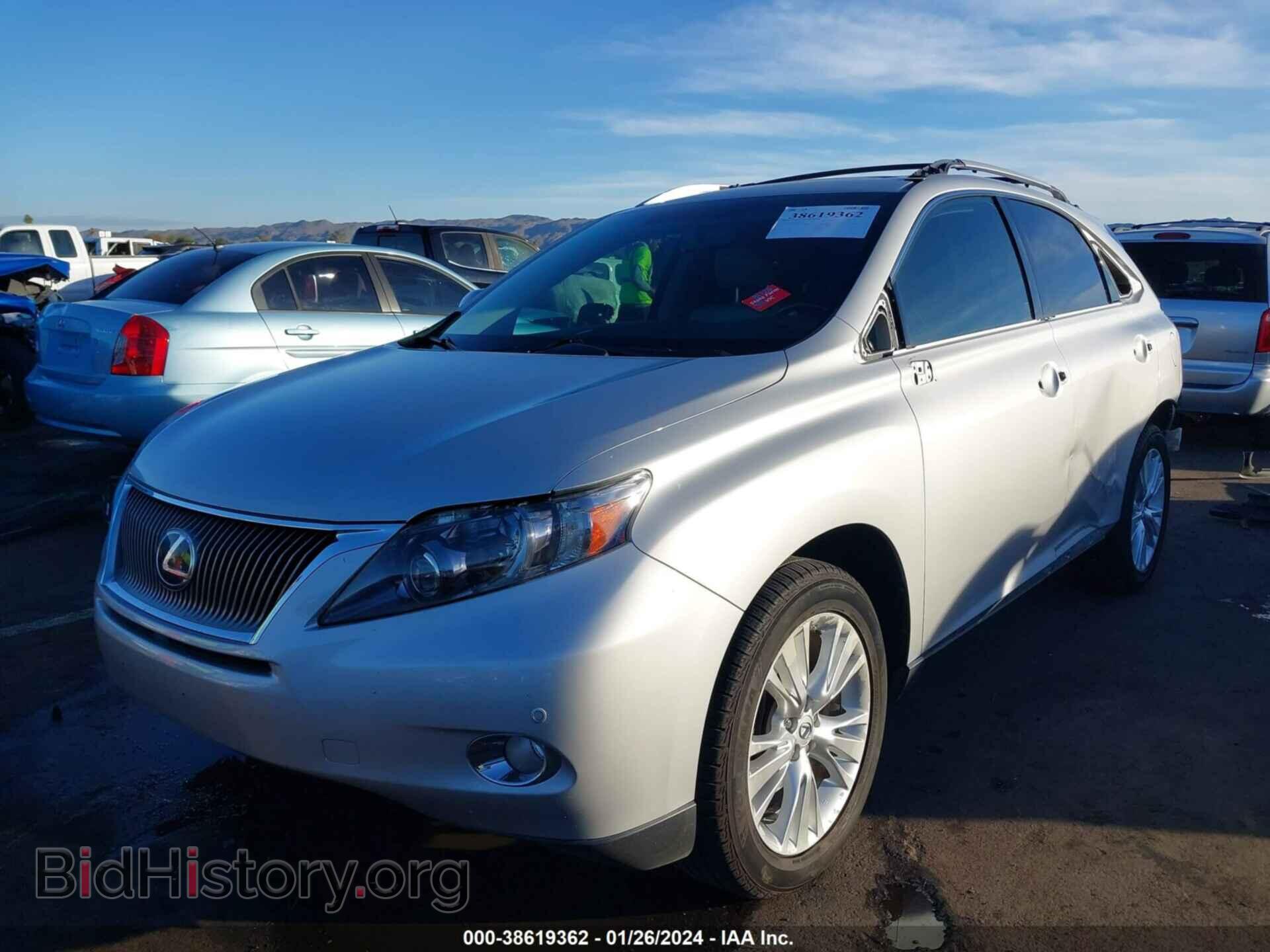 2012 LEXUS RX 450H - VIN: JTJBC1BA1C2433649 - Фото 2