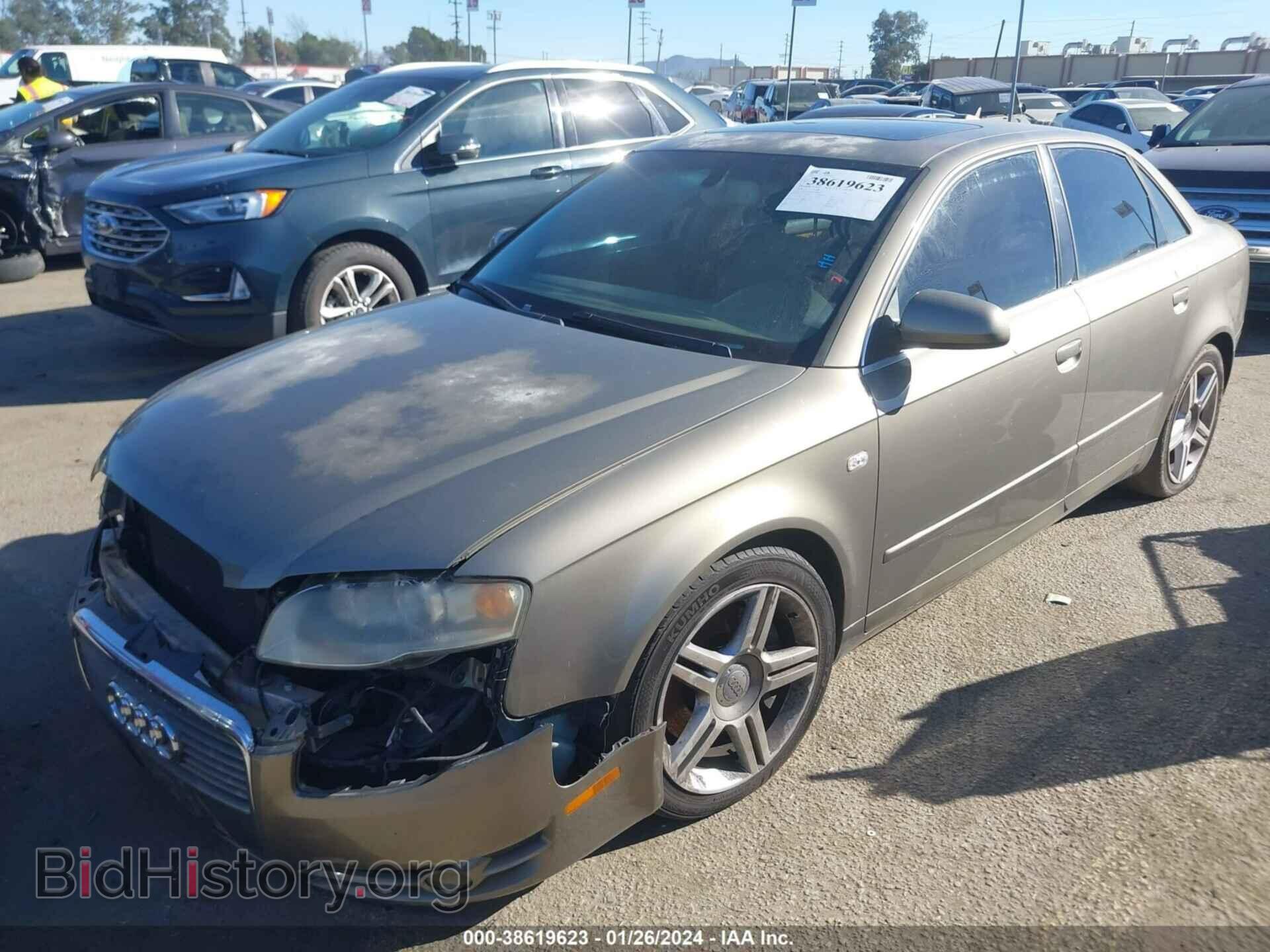 2006 AUDI A4 - VIN: WAUAF78E16A288624 - Фото 2